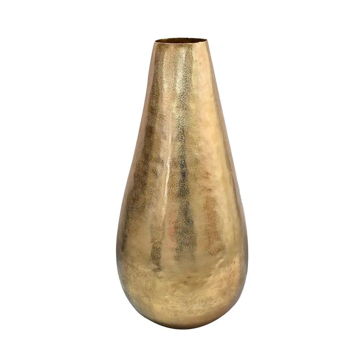 Vase 45 x 45 x 95 cm dore aluminium_7908. Bienvenue chez DIAYTAR SENEGAL - Où le Shopping Devient une Aventure. Découvrez notre collection diversifiée et explorez des produits qui reflètent la diversité du Sénégal.