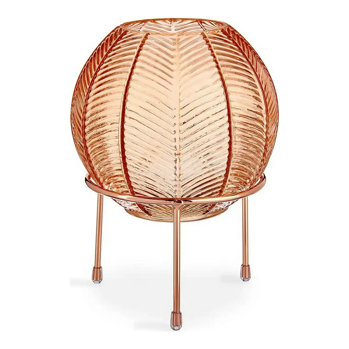 Vase ambre ballon metal verre 14 5 x 19 5 x 14 5 cm _9978. Entrez dans le Monde de DIAYTAR SENEGAL - Où Chaque Produit Raconte une Histoire Unique. Explorez notre sélection et laissez-vous transporter par des récits à travers les articles que vous choisissez.