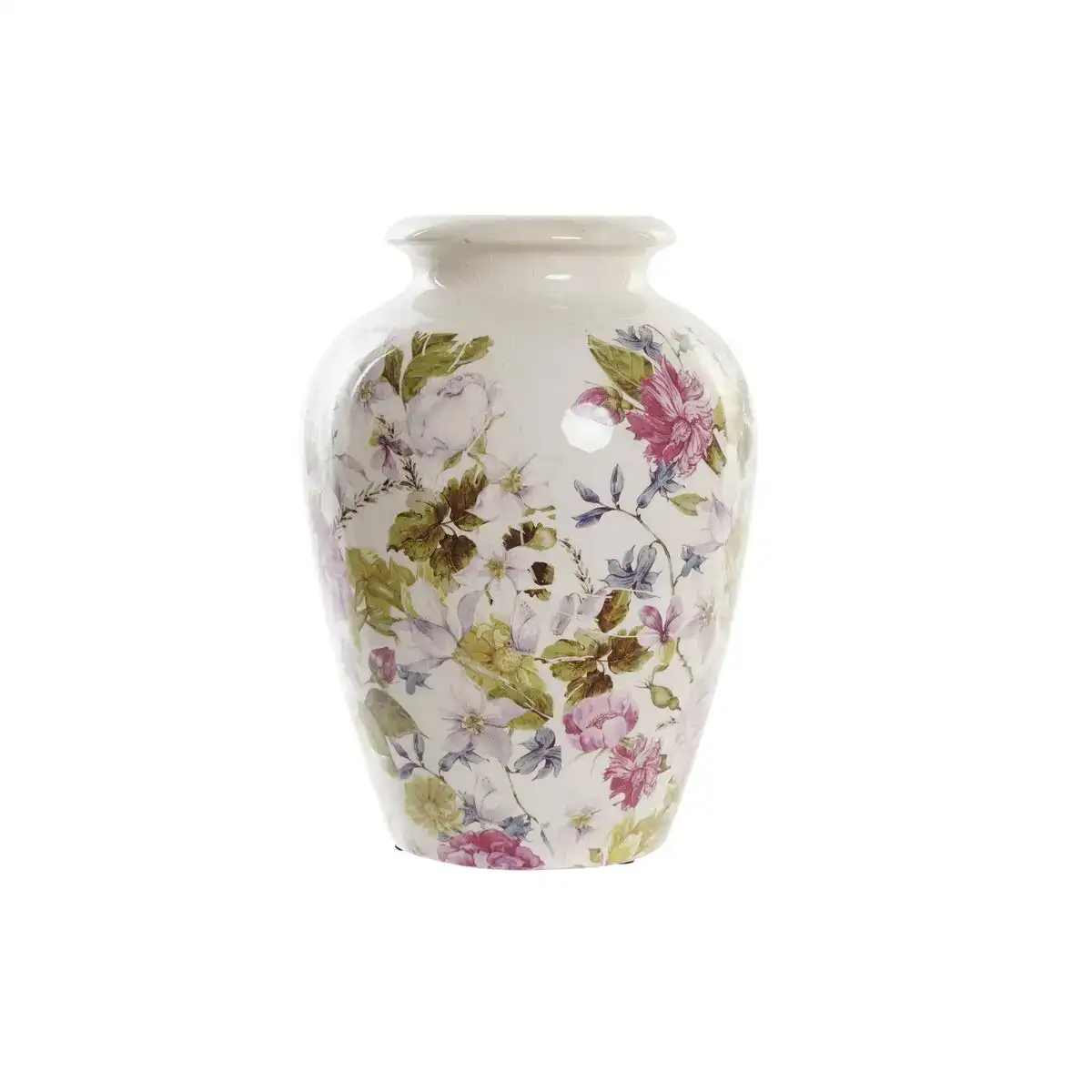 Vase dkd home decor blanc vert bordeaux gres 18 x 18 x 25 cm_7383. Bienvenue sur DIAYTAR SENEGAL - Où Chaque Produit a son Charme. Explorez notre sélection minutieuse et trouvez des articles qui vous séduisent et vous inspirent.