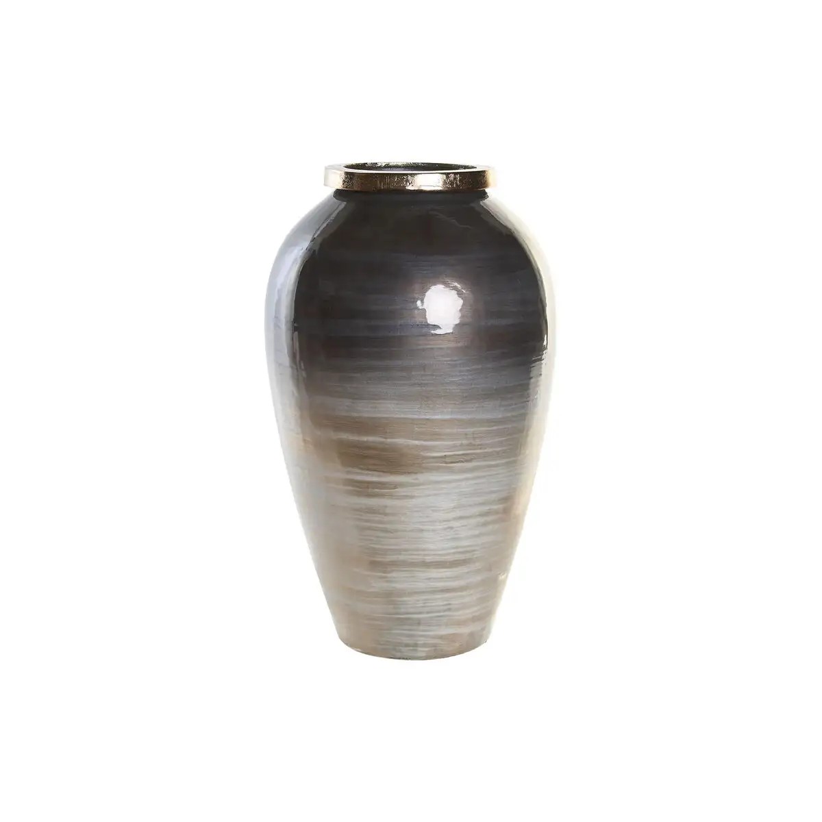 Vase dkd home decor multicouleur aluminium verre moderne 25 x 25 x 43 cm_2786. Entrez dans le Monde de DIAYTAR SENEGAL - Où Chaque Article Raconte une Histoire Unique. Explorez notre boutique en ligne pour dénicher des trésors qui incarnent l'âme du Sénégal.