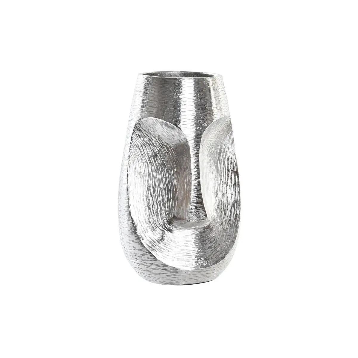 Vase dkd home decor visage argente aluminium moderne 19 x 19 x 31 cm _2245. DIAYTAR SENEGAL - L'Art du Shopping Distinctif. Naviguez à travers notre gamme soigneusement sélectionnée et choisissez des produits qui définissent votre mode de vie.