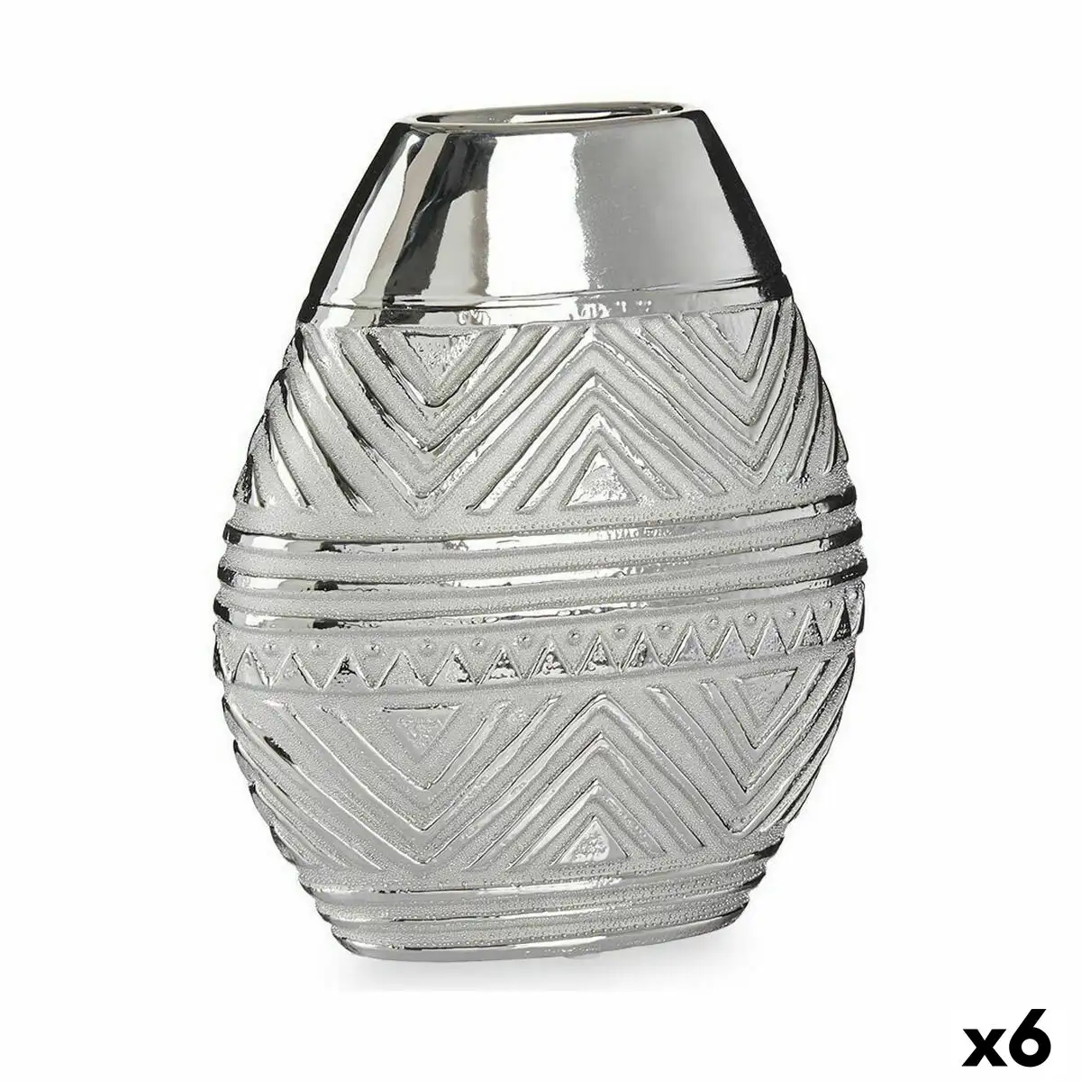 Vase largeur argente ceramique 9 8 x 26 5 x 22 cm 6 unites _3778. Entrez dans DIAYTAR SENEGAL - Où Chaque Détail Compte. Explorez notre boutique en ligne pour trouver des produits de haute qualité, soigneusement choisis pour répondre à vos besoins et vos désirs.