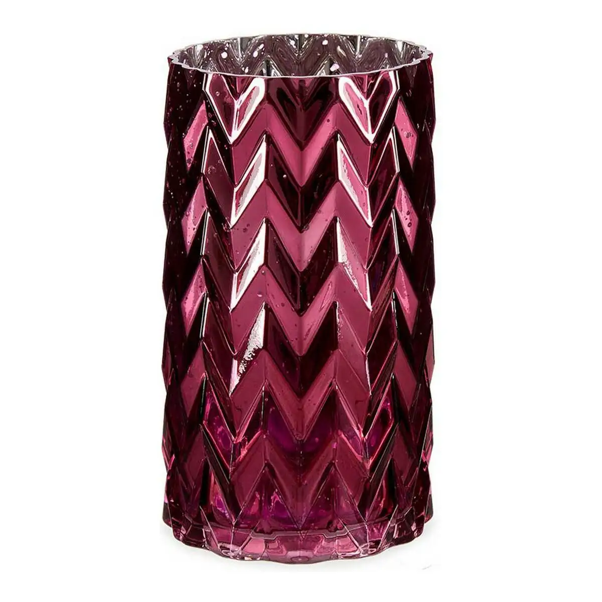 Vase rose taille epis verre 11 3 x 19 5 x 11 3 cm _9646. DIAYTAR SENEGAL - L'Art de Trouver ce que Vous Aimez. Plongez dans notre assortiment varié et choisissez parmi des produits qui reflètent votre style et répondent à vos besoins.
