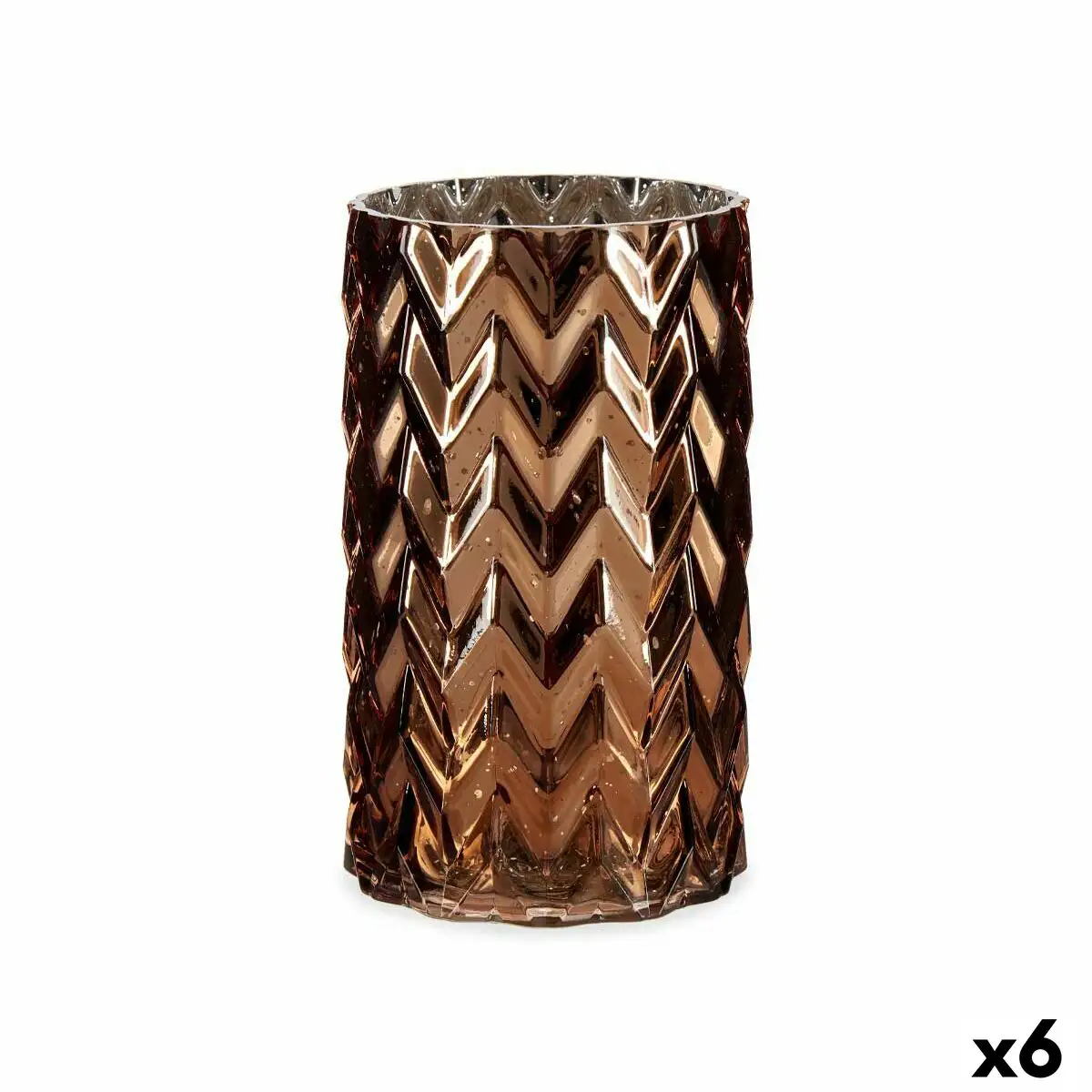 Vase taille epis cuivre verre 11 3 x 19 5 x 11 3 cm 6 unites _5022. Entrez dans DIAYTAR SENEGAL - Où Chaque Détail Compte. Explorez notre boutique en ligne pour trouver des produits de haute qualité, soigneusement choisis pour répondre à vos besoins et vos désirs.