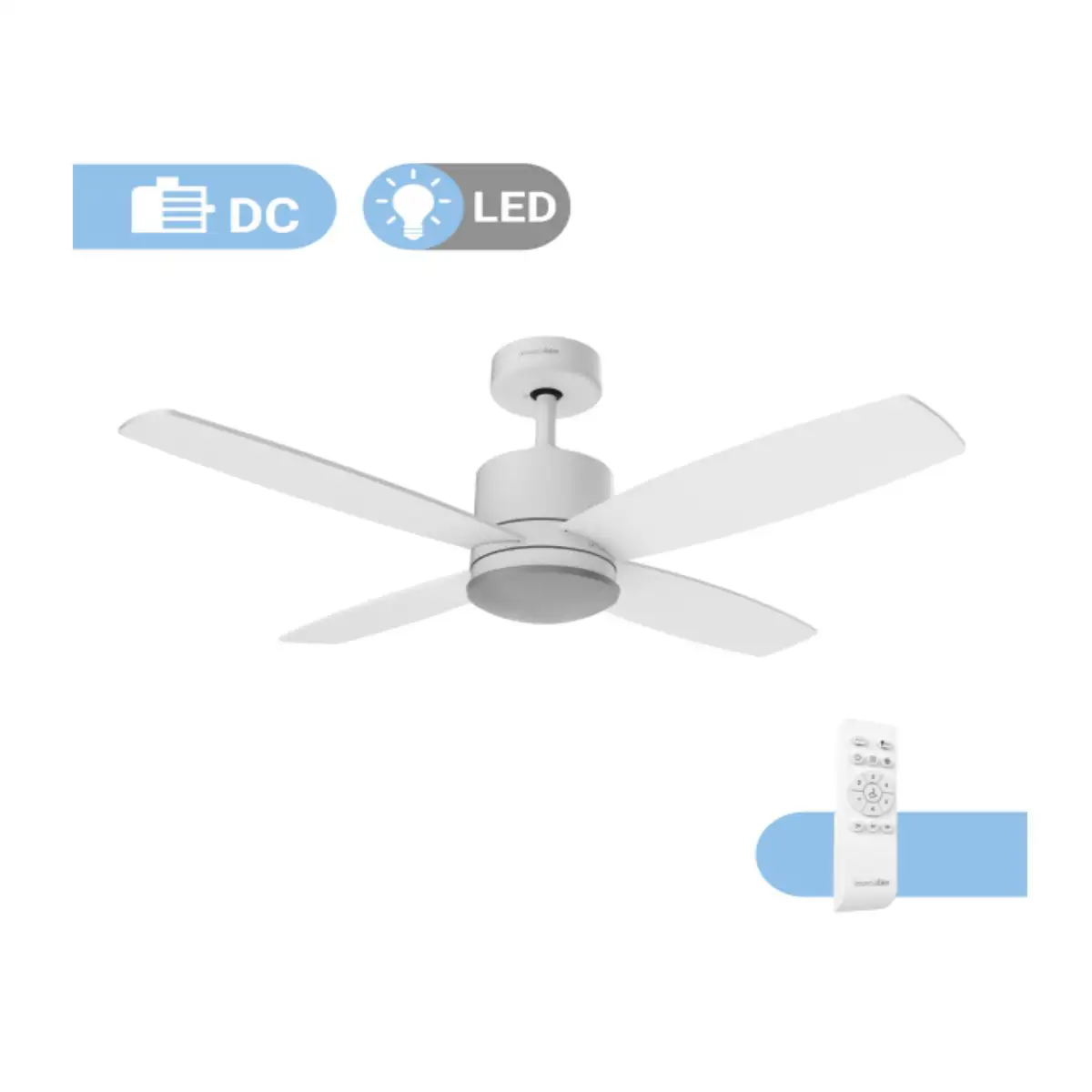 Ventilateur de plafond universal blue o 106 cm 55 w reconditionne a _5808. DIAYTAR SENEGAL - Là où Choisir est un Acte d'Amour pour la Culture Sénégalaise. Explorez notre gamme et choisissez des produits qui célèbrent la richesse de notre patrimoine.