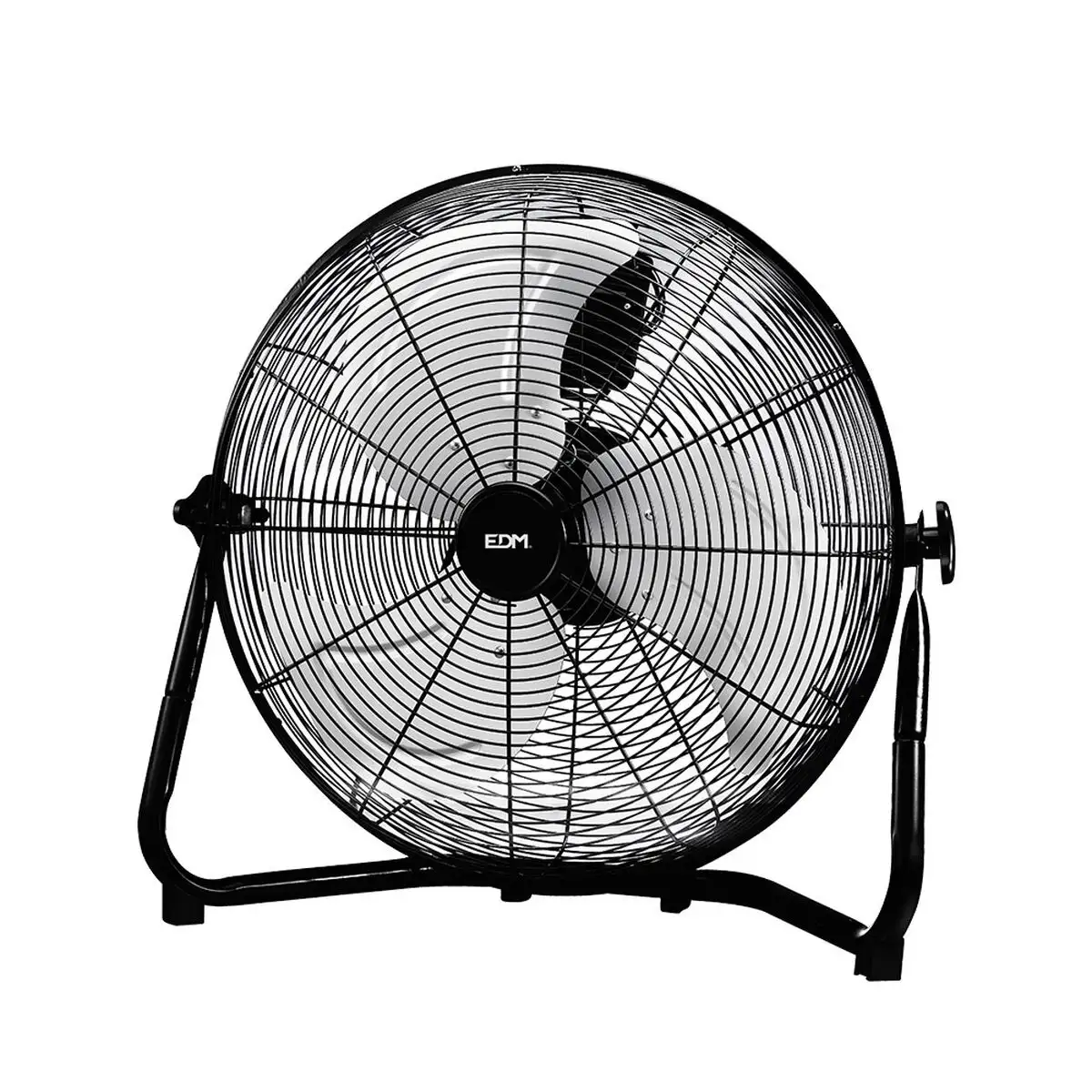 Ventilateur de sol edm industriel noir 110 w o 45 x 54 cm_4007. DIAYTAR SENEGAL - Là où Choisir est une Célébration de l'Artisanat. Explorez notre gamme variée et choisissez des produits qui incarnent la tradition et le talent des artisans du Sénégal.