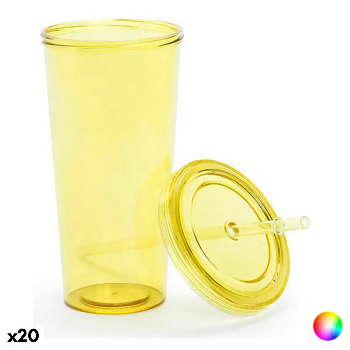 Verre avec paille top can cap 144874 750 ml 20 unites _5993. Entrez dans l'Univers de DIAYTAR SENEGAL - Où Choisir est un Plaisir. Explorez notre catalogue diversifié et trouvez des articles qui reflètent vos goûts et votre personnalité.