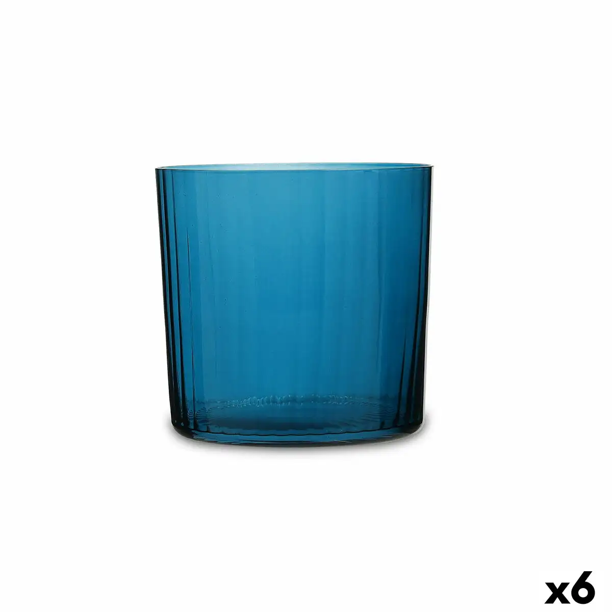 Verre bohemia crystal optic turquoise verre 350 ml 6 unites _3703. DIAYTAR SENEGAL - Votre Escapade Shopping Virtuelle. Explorez notre boutique en ligne et dénichez des trésors qui évoquent la culture et le savoir-faire sénégalais, un clic à la fois.