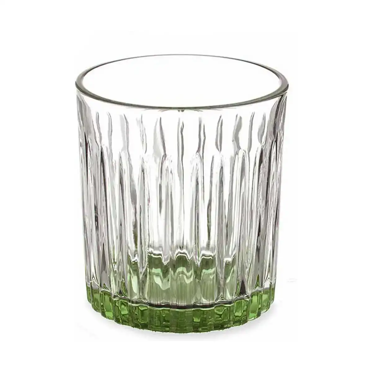 Verre exotic verre vert 330 ml_9334. DIAYTAR SENEGAL - Votre Escale Shopping incontournable. Explorez notre boutique en ligne et dénichez des trésors qui reflètent la richesse culturelle et la modernité du Sénégal.