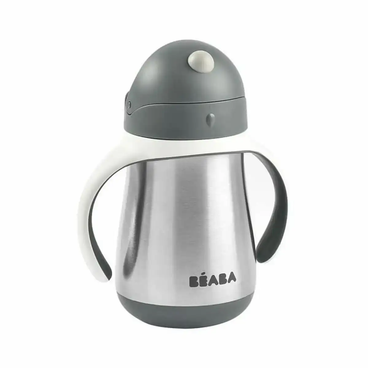 Verres beaba gris 2 en 1 250 ml _2991. DIAYTAR SENEGAL - L'Art de Trouver ce que Vous Aimez. Plongez dans notre assortiment varié et choisissez parmi des produits qui reflètent votre style et répondent à vos besoins.