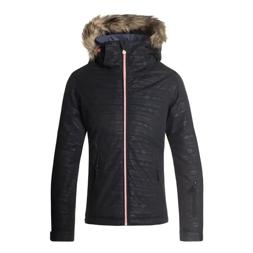 Veste de sport pour enfants roxy noir_6541. Bienvenue sur DIAYTAR SENEGAL - Où Chaque Produit a son Histoire. Découvrez notre sélection unique et choisissez des articles qui racontent la richesse culturelle et artistique du Sénégal.