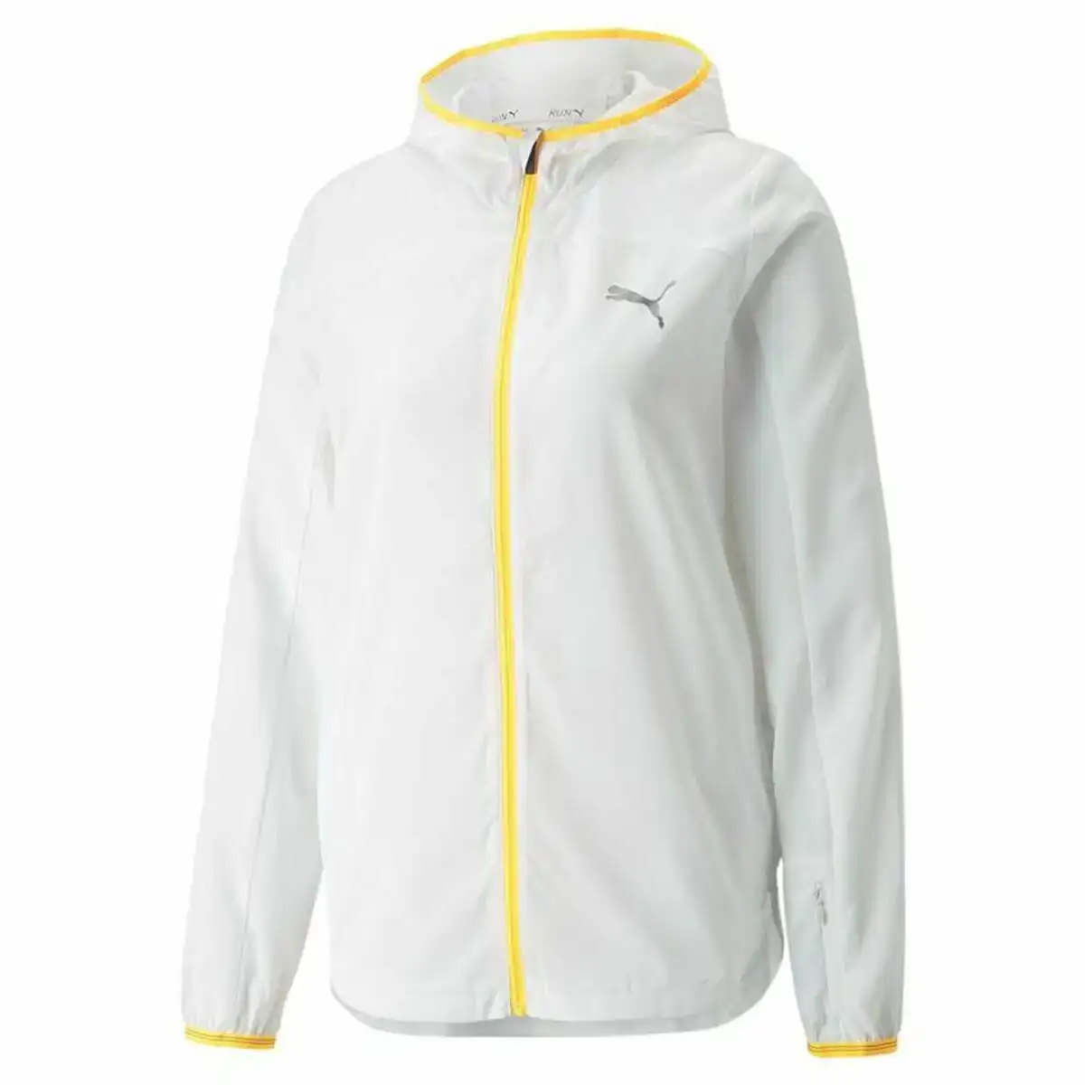 Veste de sport pour femme puma blanc_7028. DIAYTAR SENEGAL - Où Choisir Devient un Acte de Découverte. Découvrez notre gamme et choisissez des produits qui éveillent votre curiosité et élargissent vos horizons.