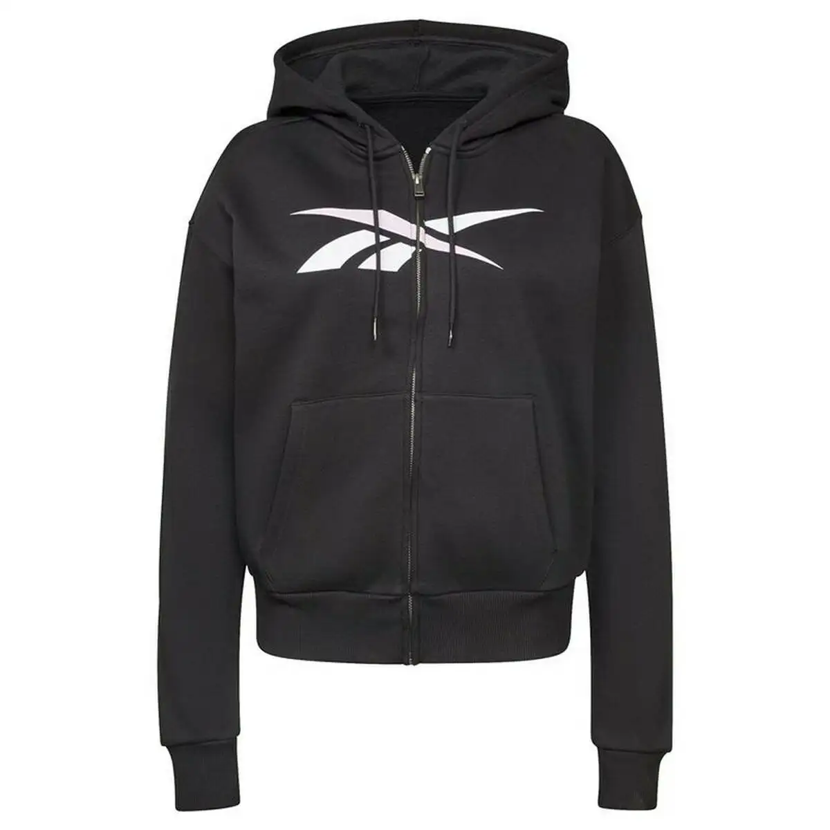 Veste de sport pour femme reebok training essentials vector full zip noir_9177. DIAYTAR SENEGAL - Où Choisir est une Célébration de l'Artisanat Local. Découvrez notre boutique en ligne et choisissez des produits qui incarnent la passion des artisans sénégalais.