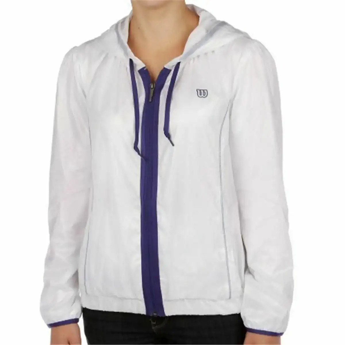 Veste de sport pour femme wilson ball buster blanc_6081. DIAYTAR SENEGAL - L'Art de Choisir, l'Art de Vivre. Parcourez notre boutique en ligne et découvrez des produits qui transforment chaque choix en une expérience enrichissante.
