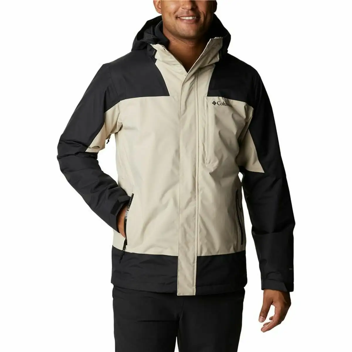 Veste pour adultes columbia electric peak noir beige 2 en 1 avec capuche_8139. DIAYTAR SENEGAL - Où Choisir est un Plaisir. Explorez notre boutique en ligne et choisissez parmi des produits de qualité qui satisferont vos besoins et vos goûts.