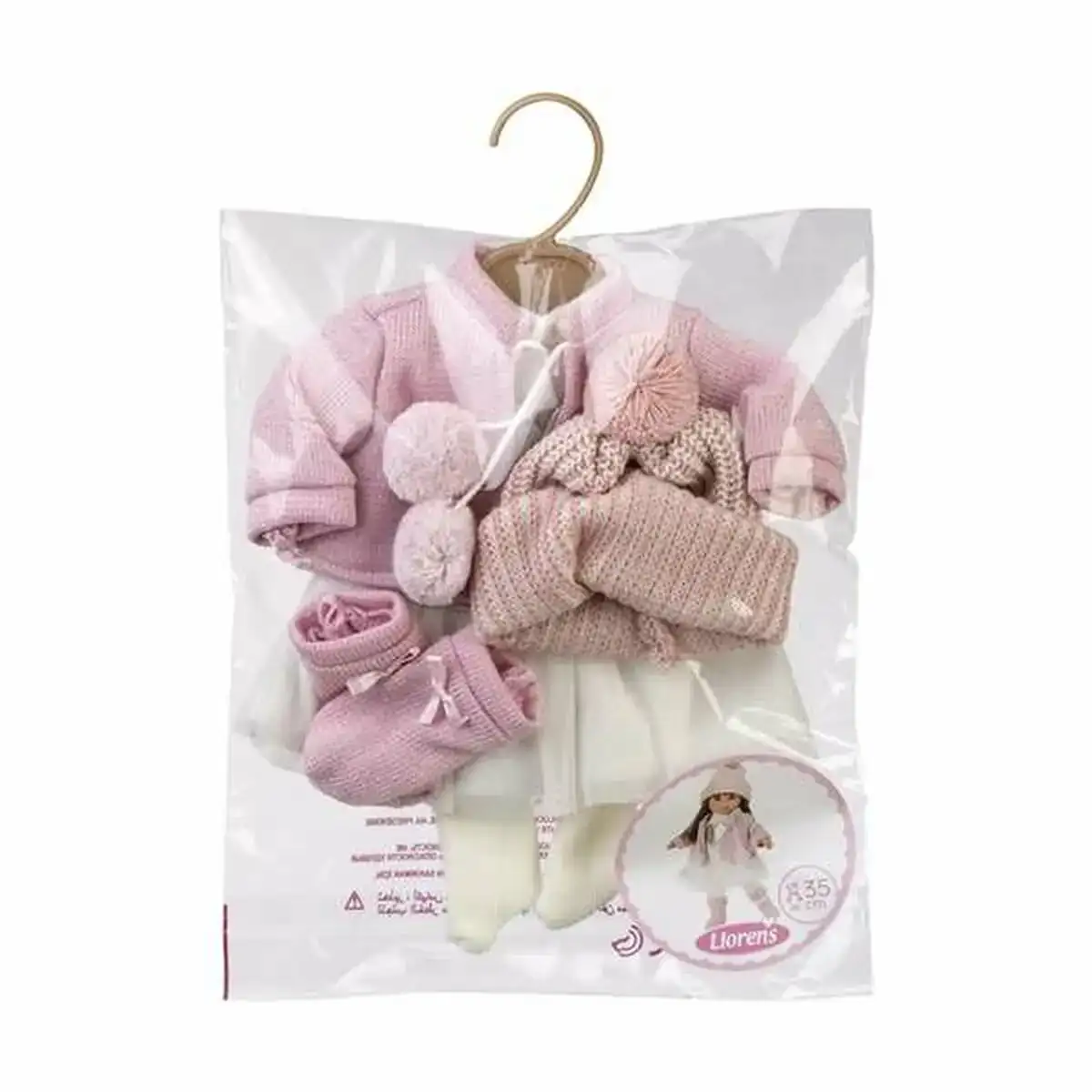 Vetements pour poupees llorens 53528 poupee 35 cm_6362. DIAYTAR SENEGAL - L'Art de Choisir, l'Art de S'émerveiller. Explorez notre gamme de produits et laissez-vous émerveiller par des créations authentiques et des designs modernes.