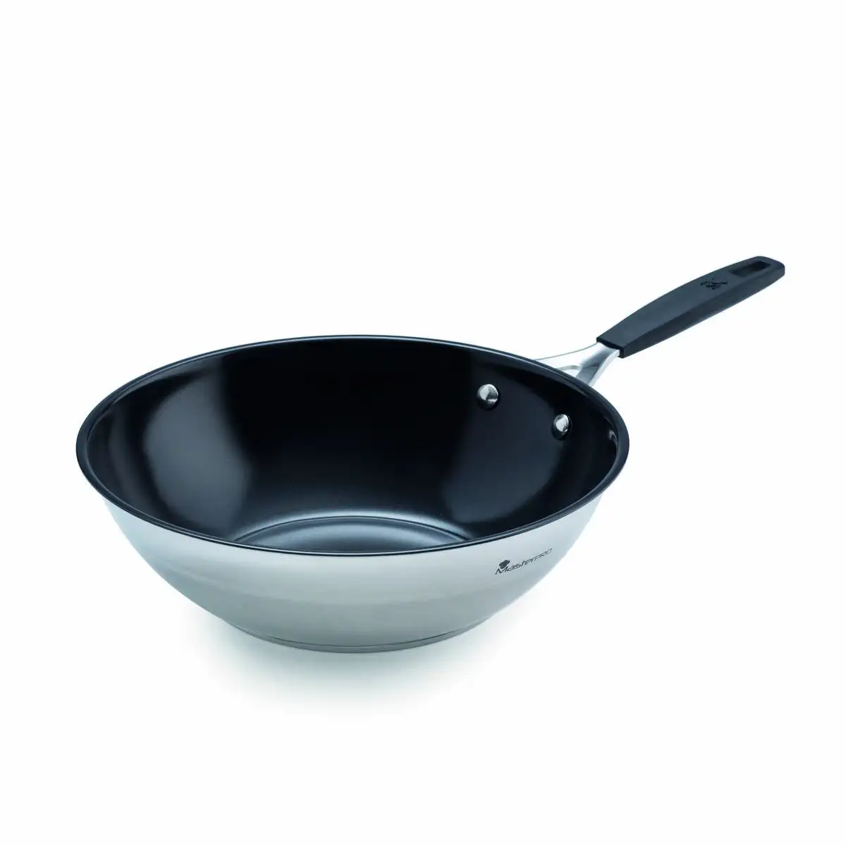 Wok masterpro smart mp noir argente aluminium forge o 28 cm_6398. DIAYTAR SENEGAL - Votre Portail vers l'Extraordinaire. Parcourez nos collections et découvrez des produits qui vous emmènent au-delà de l'ordinaire, créant une expérience de shopping mémorable.