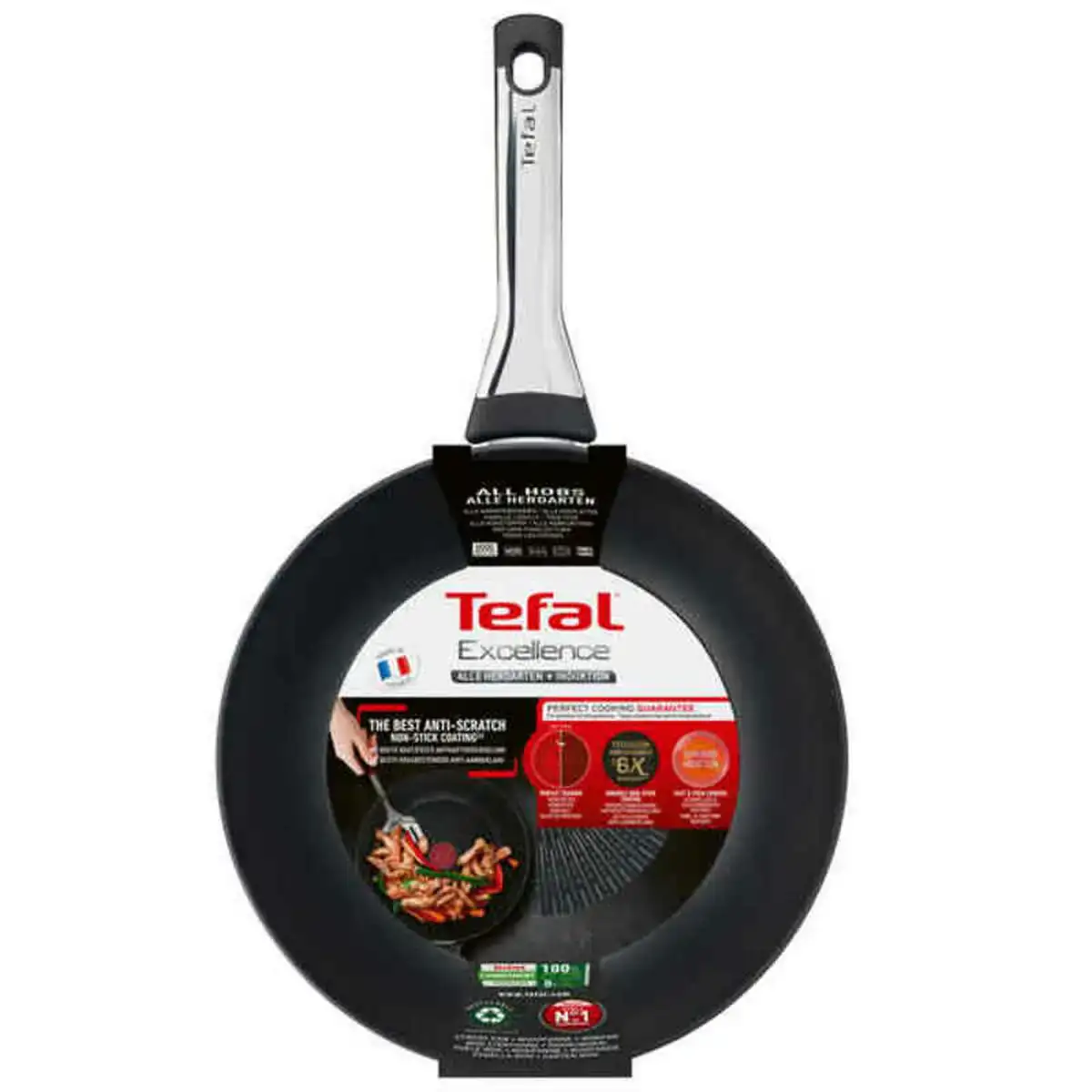 Wok tefal g2691932 noir o28 cm _9516. DIAYTAR SENEGAL - Là où Chaque Produit Est une Trouvaille. Explorez notre sélection minutieuse et découvrez des articles qui correspondent à votre style de vie et à vos aspirations.