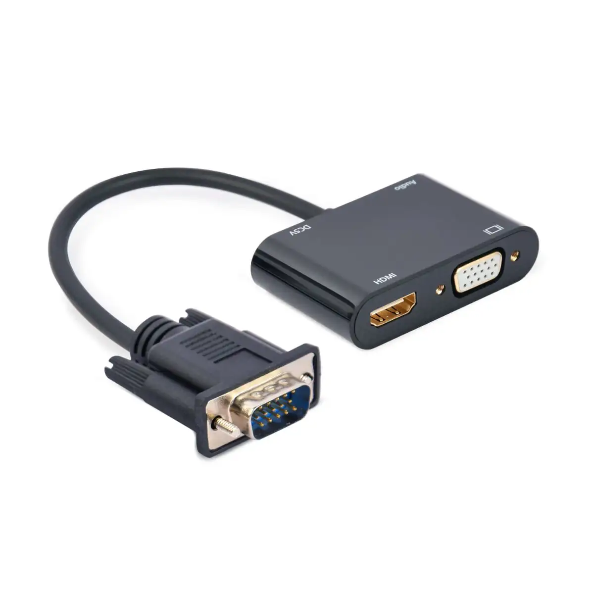 Adaptateur vga vers hdmi gembird a vga hdmi 02 noir_4920. Bienvenue sur DIAYTAR SENEGAL - Votre Destination Shopping à la Sénégalaise. Explorez notre boutique en ligne et découvrez une gamme variée de produits qui capturent l'esprit du Sénégal.