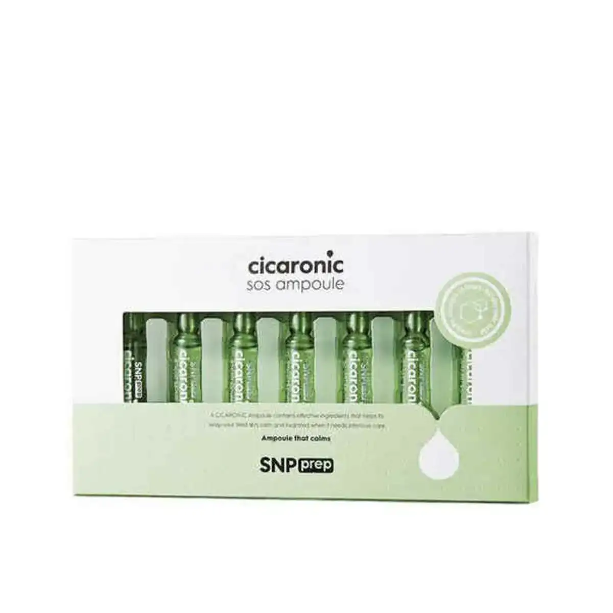 Ampoules cicaronic sos snp anti fatigue 7 pcs_8232. Bienvenue sur DIAYTAR SENEGAL - Votre Destination Shopping à la Sénégalaise. Explorez notre boutique en ligne et découvrez une gamme variée de produits qui capturent l'esprit du Sénégal.