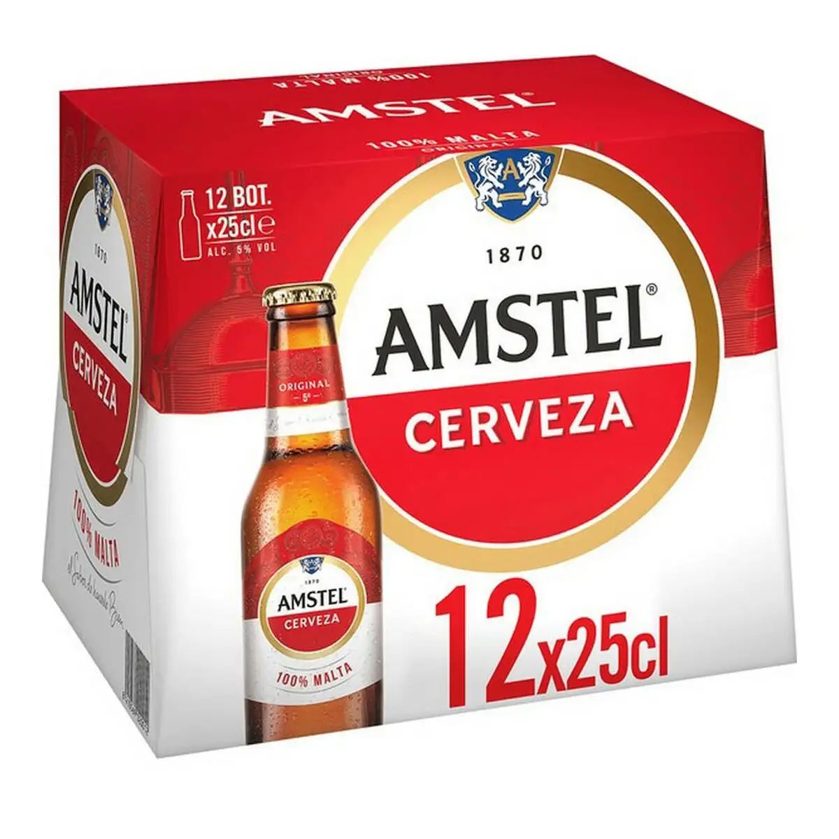 Bie re amstel 12 x 250 ml_7443. Bienvenue chez DIAYTAR SENEGAL - Là où les Désirs Prendent Vie. Explorez notre boutique en ligne et laissez-vous séduire par des articles qui font écho à vos aspirations et à votre style unique.