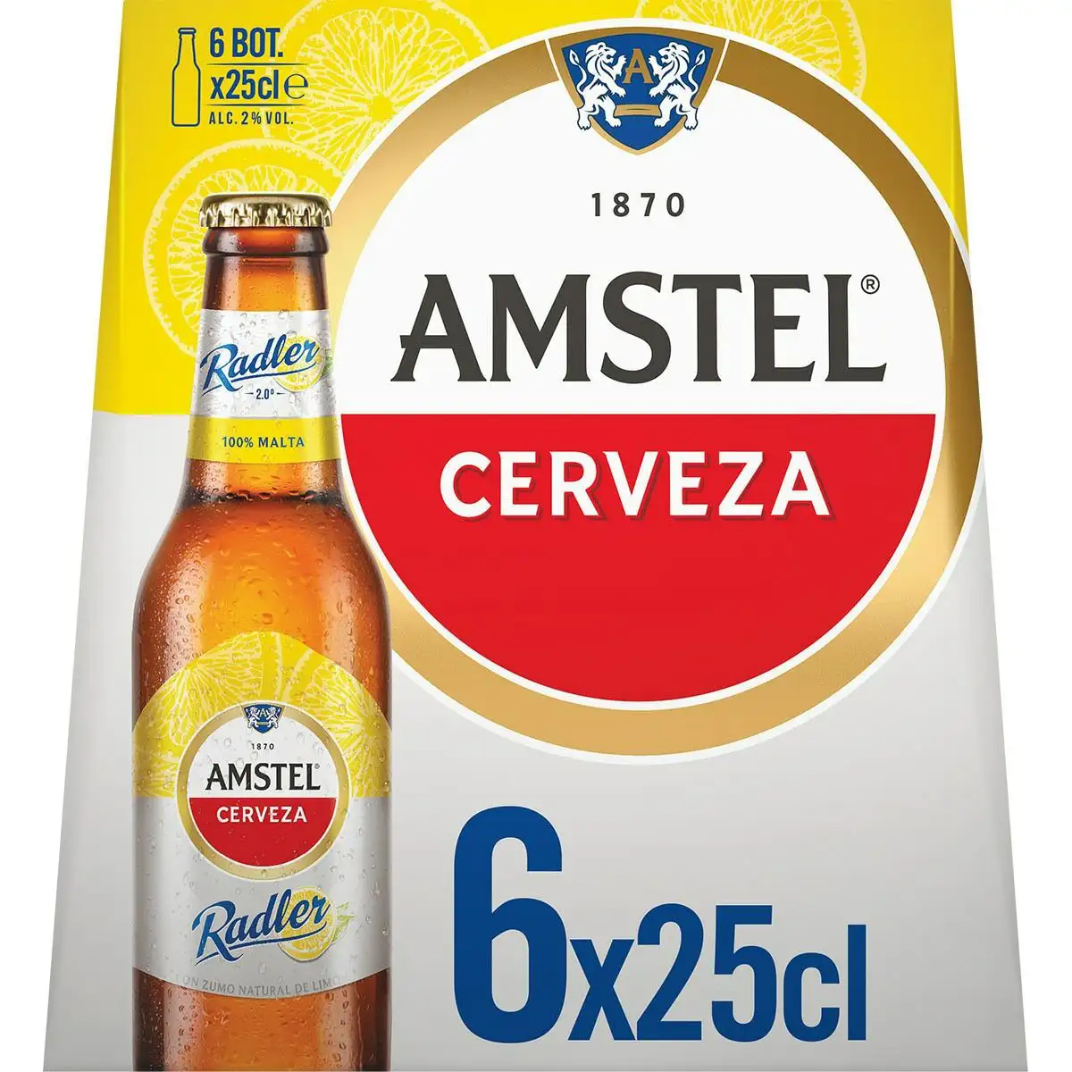 Bie re amstel radler citron 6 x 250 ml_7277. Entrez dans le Monde Éclectique de DIAYTAR SENEGAL. Explorez nos catégories et dénichez des trésors qui reflètent la richesse et l'authenticité du Sénégal.