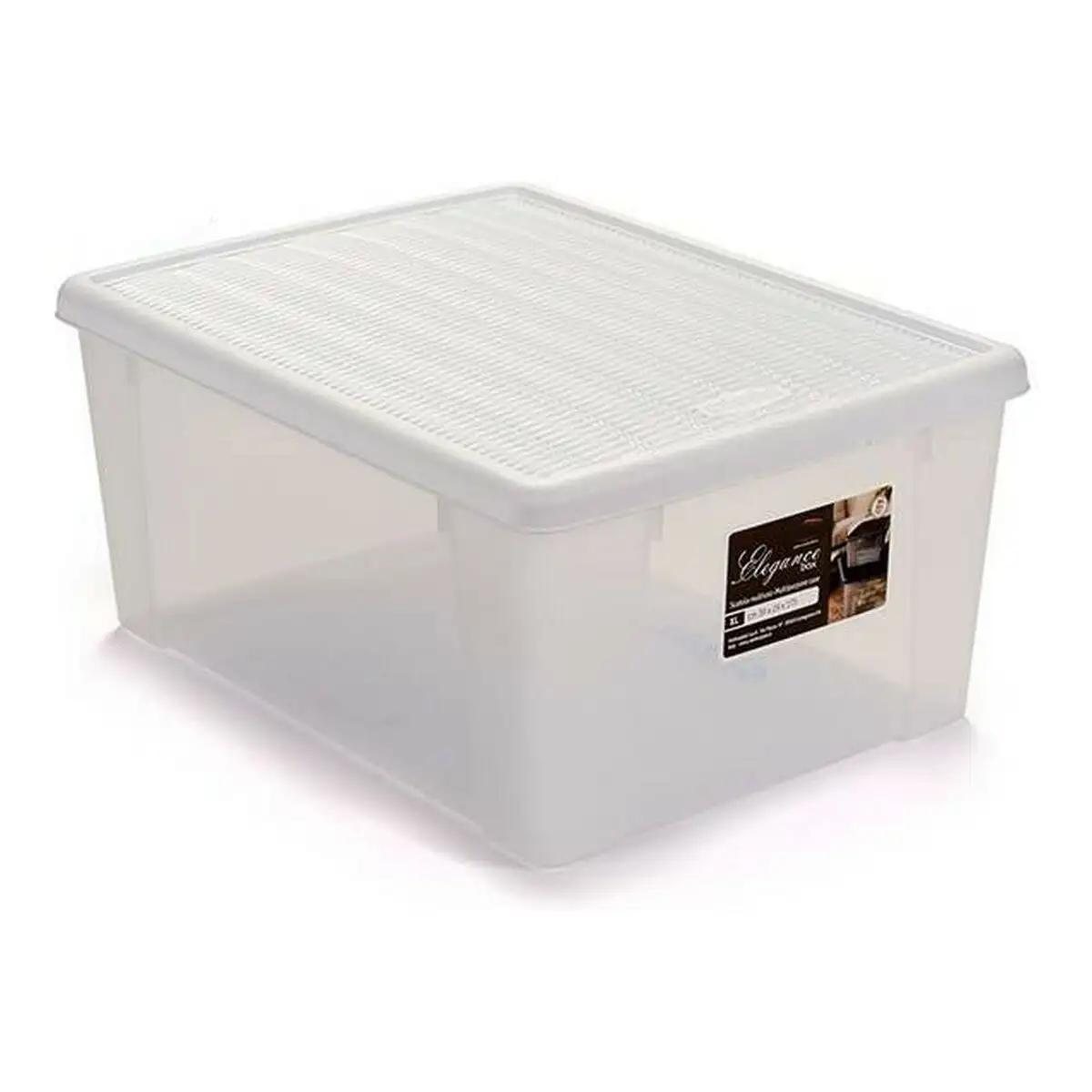 Boi te de rangement stefanplast elegance blanc 15 l 29 x 17 x 39 cm plastique_3114. DIAYTAR SENEGAL - Où Chaque Détail Fait la Différence. Parcourez notre sélection soignée et choisissez des articles qui rehaussent votre quotidien, du fonctionnel à l'esthétique.