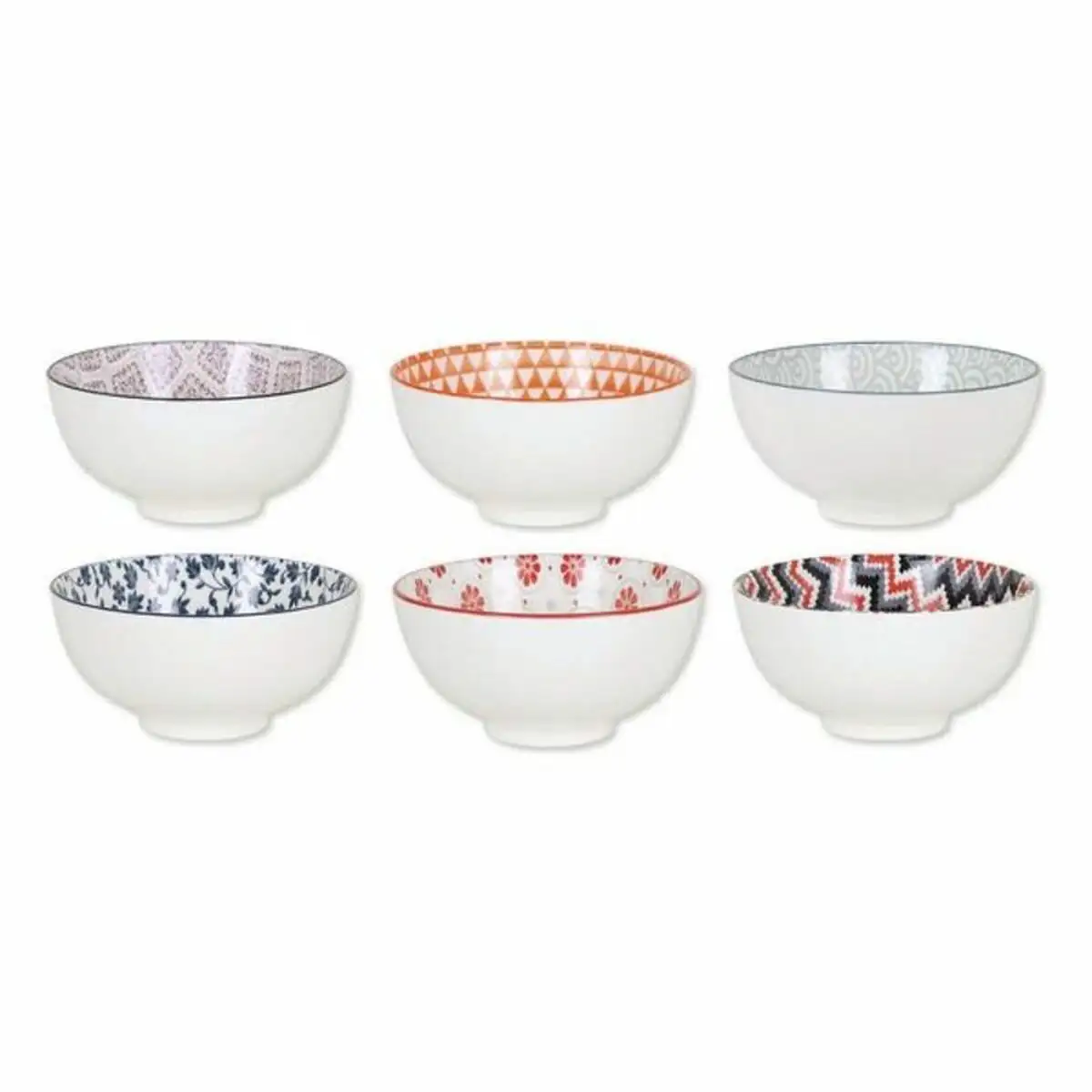 Bol la mediterra nea hiromi porcelaine ø 15 5 x 7 7 cm_4455. DIAYTAR SENEGAL - Votre Destination pour un Shopping Éclairé. Parcourez notre boutique en ligne pour découvrir des produits de qualité qui embelliront votre quotidien.