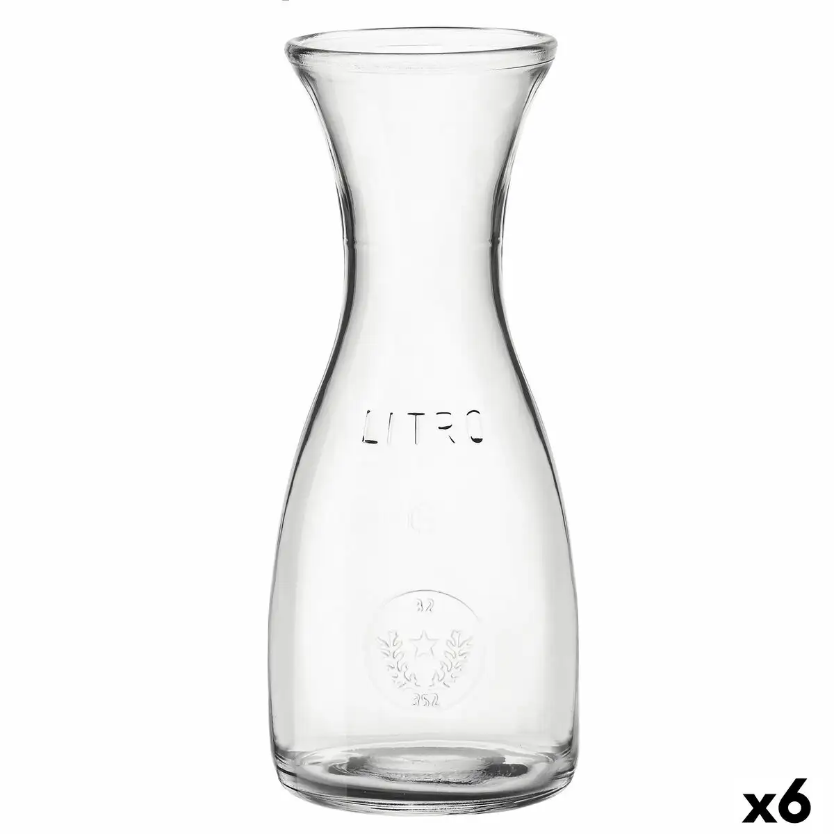 Bouteille bormioli rocco misura verre transparent 1 l 6 unite s_9375. DIAYTAR SENEGAL - Là où Chaque Produit a son Histoire. Découvrez notre gamme de produits, chacun portant en lui le récit de l'artisanat et de la passion, pour vous offrir une expérience de shopping authentique.