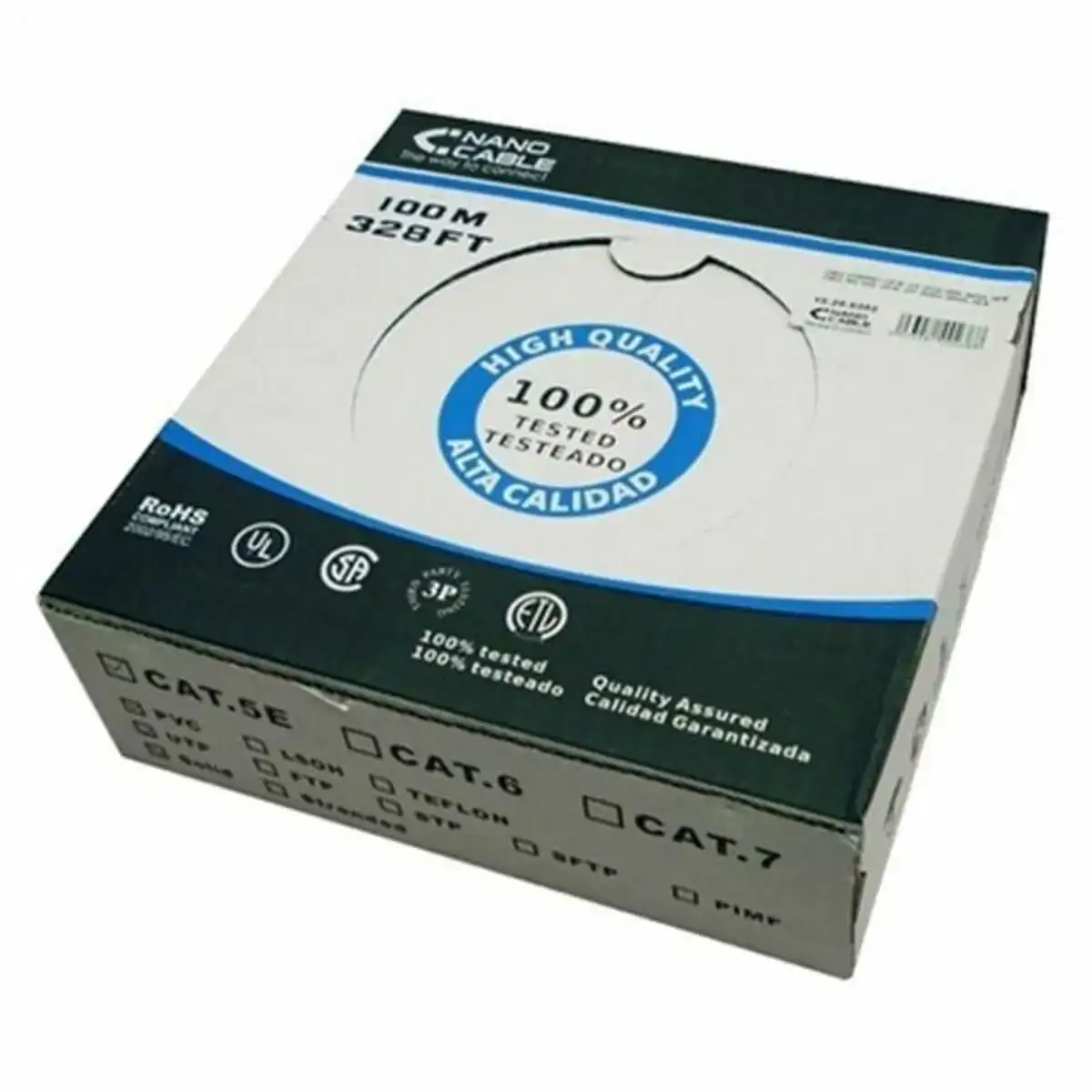 Ca ble rj45 ftp dur de cate gorie 6 nanocable 10 20 0902 100 m_4330. DIAYTAR SENEGAL - Là où Chaque Achat a du Sens. Explorez notre gamme et choisissez des produits qui racontent une histoire, votre histoire.