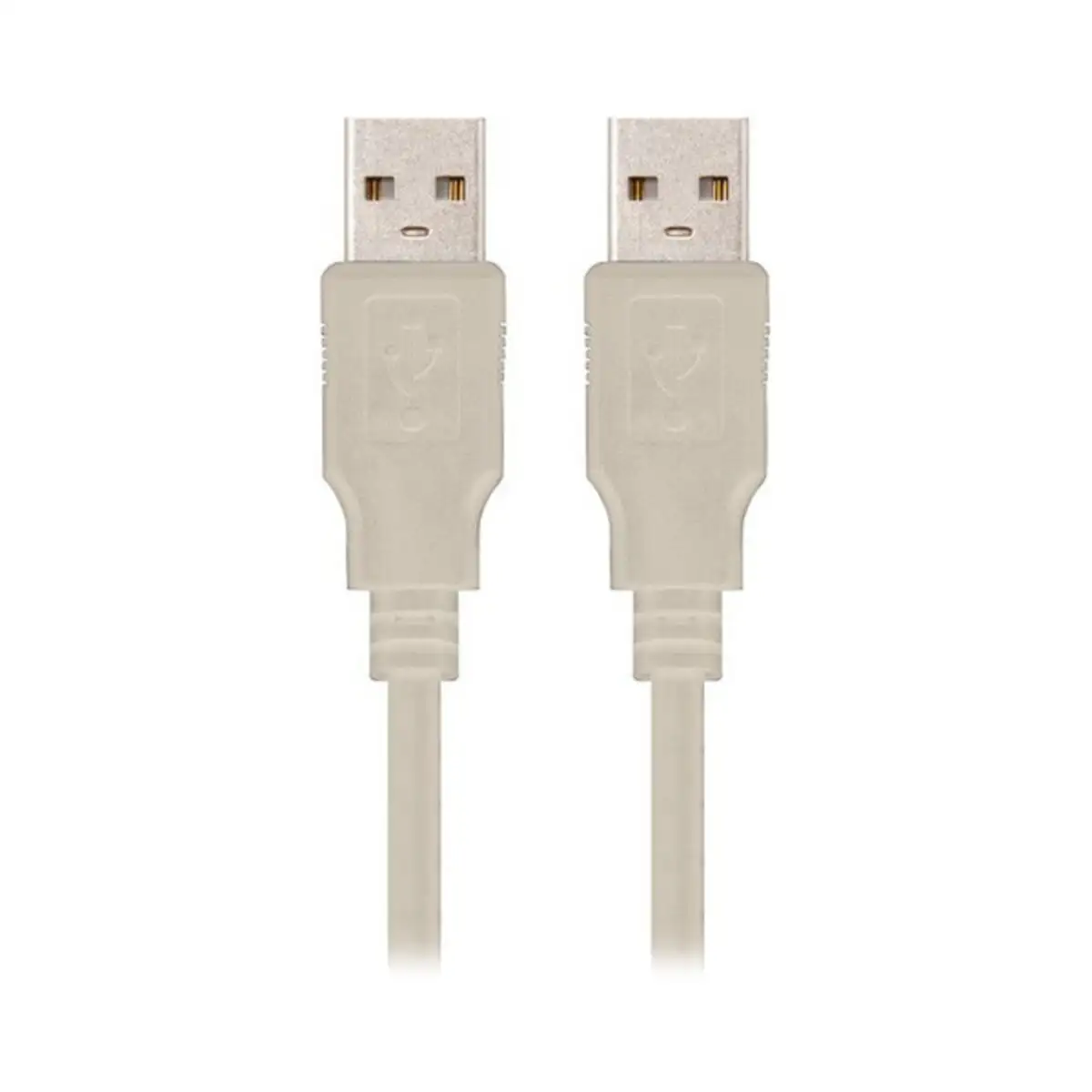 Ca ble usb 2 0 nanocable 10 01 0303 beige 2 m_7789. DIAYTAR SENEGAL - Où le Shopping Devient une Aventure Culturelle. Plongez dans notre univers de produits qui célèbrent l'héritage et l'artisanat du Sénégal.