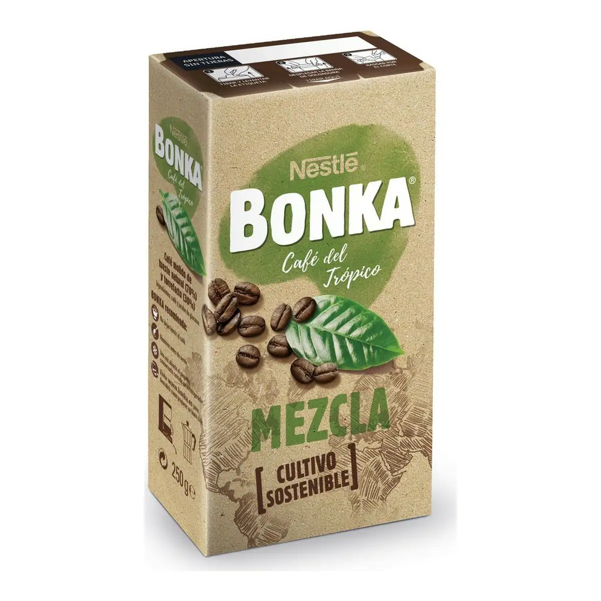 Cafe moulu bonka mezcla 250 g_6165. DIAYTAR SENEGAL - Où Choisir Devient une Expression de Soi. Découvrez notre boutique en ligne et trouvez des articles qui révèlent votre personnalité et votre style.