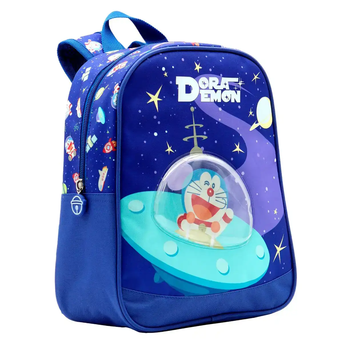 Cartable doraemon bleu 35 x 28 x 11 cm_9656. DIAYTAR SENEGAL - Votre Compagnon Shopping, Votre Style Unique. Explorez notre boutique en ligne pour dénicher des trésors qui expriment qui vous êtes, de la mode à la maison.