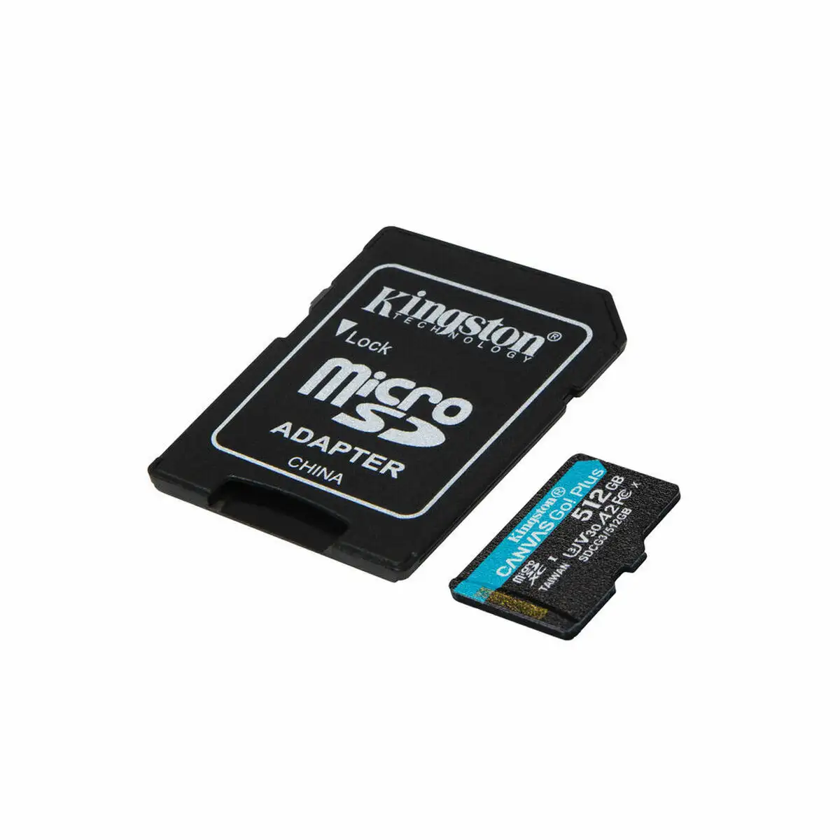 Carte mémoire Micro SD avec adaptateur Kingston SDCG3/512 Go Classe 10 512  Go UHS-I - DIAYTAR SÉNÉGAL