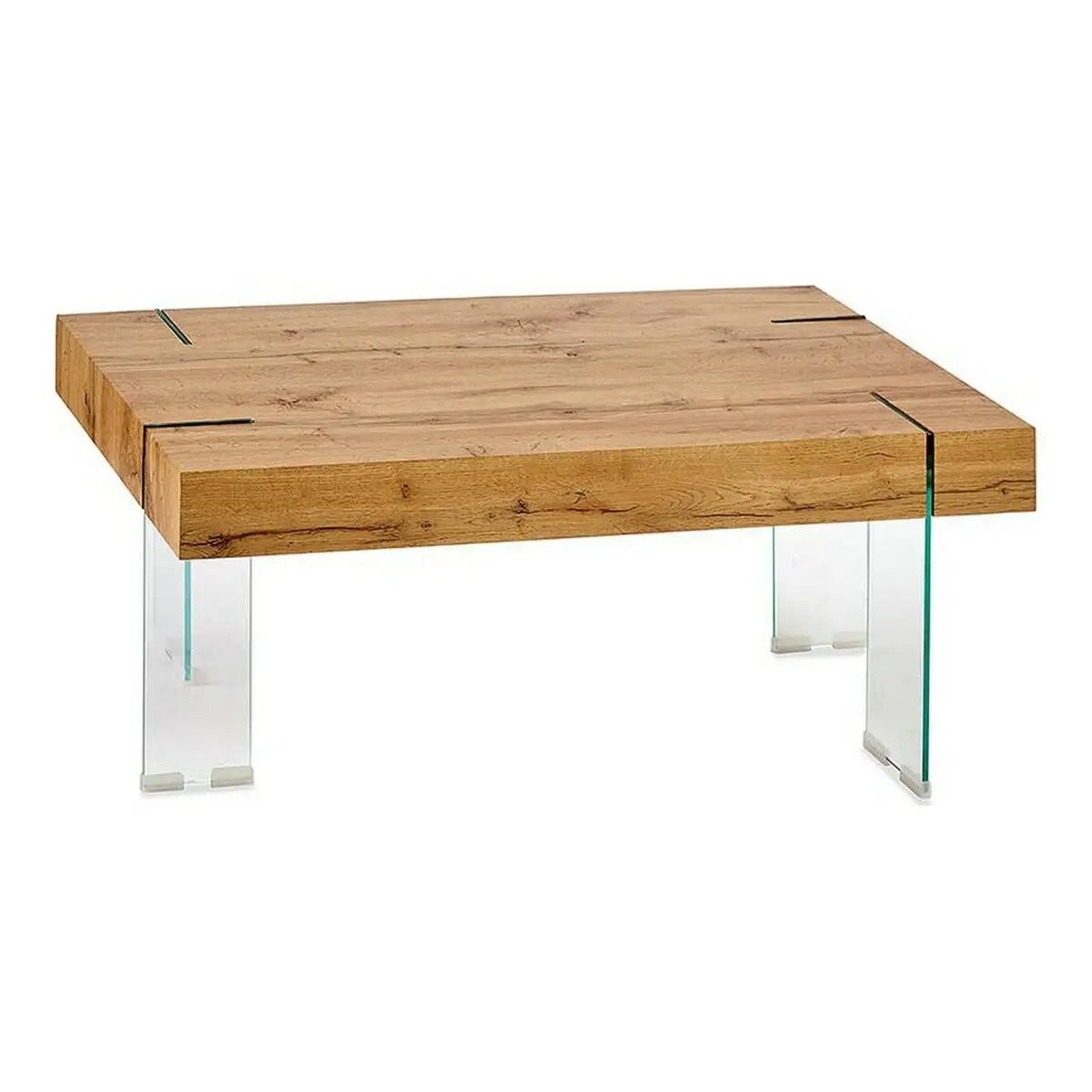 Centre de table bois verre 60 x 42 x 120 cm_3771. Bienvenue chez DIAYTAR SENEGAL - Là où les Désirs Prendent Vie. Explorez notre boutique en ligne et laissez-vous séduire par des articles qui font écho à vos aspirations et à votre style unique.