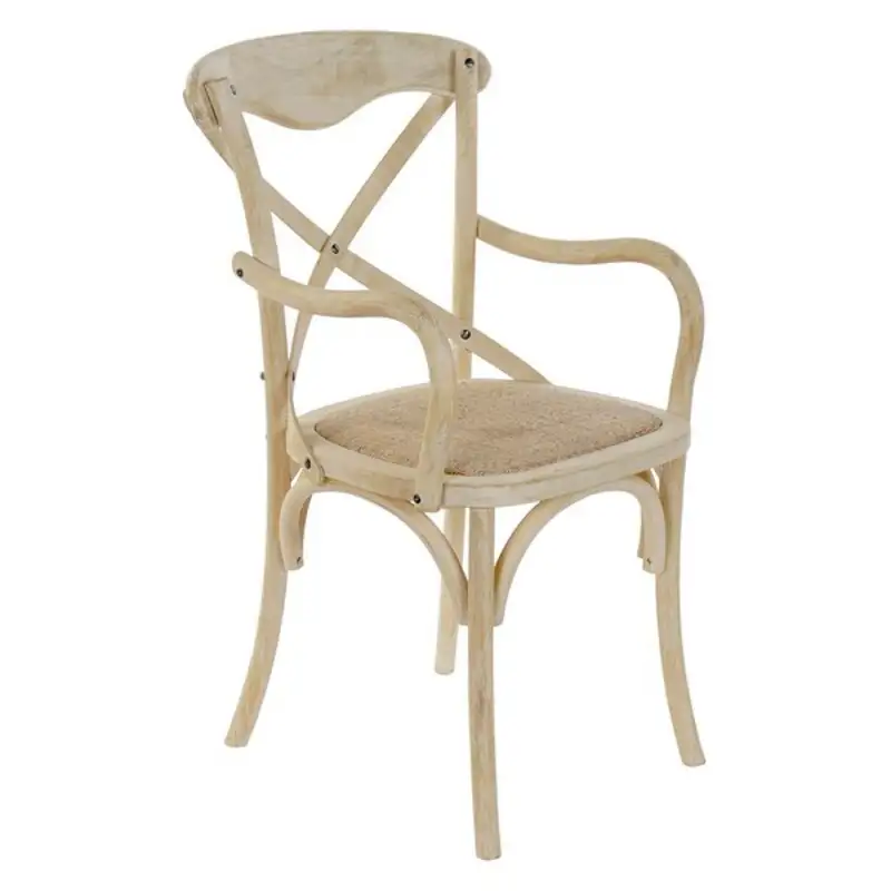 Chaise de salle a manger dkd home decor blanc 55 x 57 x 92 cm_3526. Entrez dans l'Univers de DIAYTAR SENEGAL - Où Choisir est un Voyage. Explorez notre gamme diversifiée et trouvez des articles qui répondent à tous vos besoins et envies.