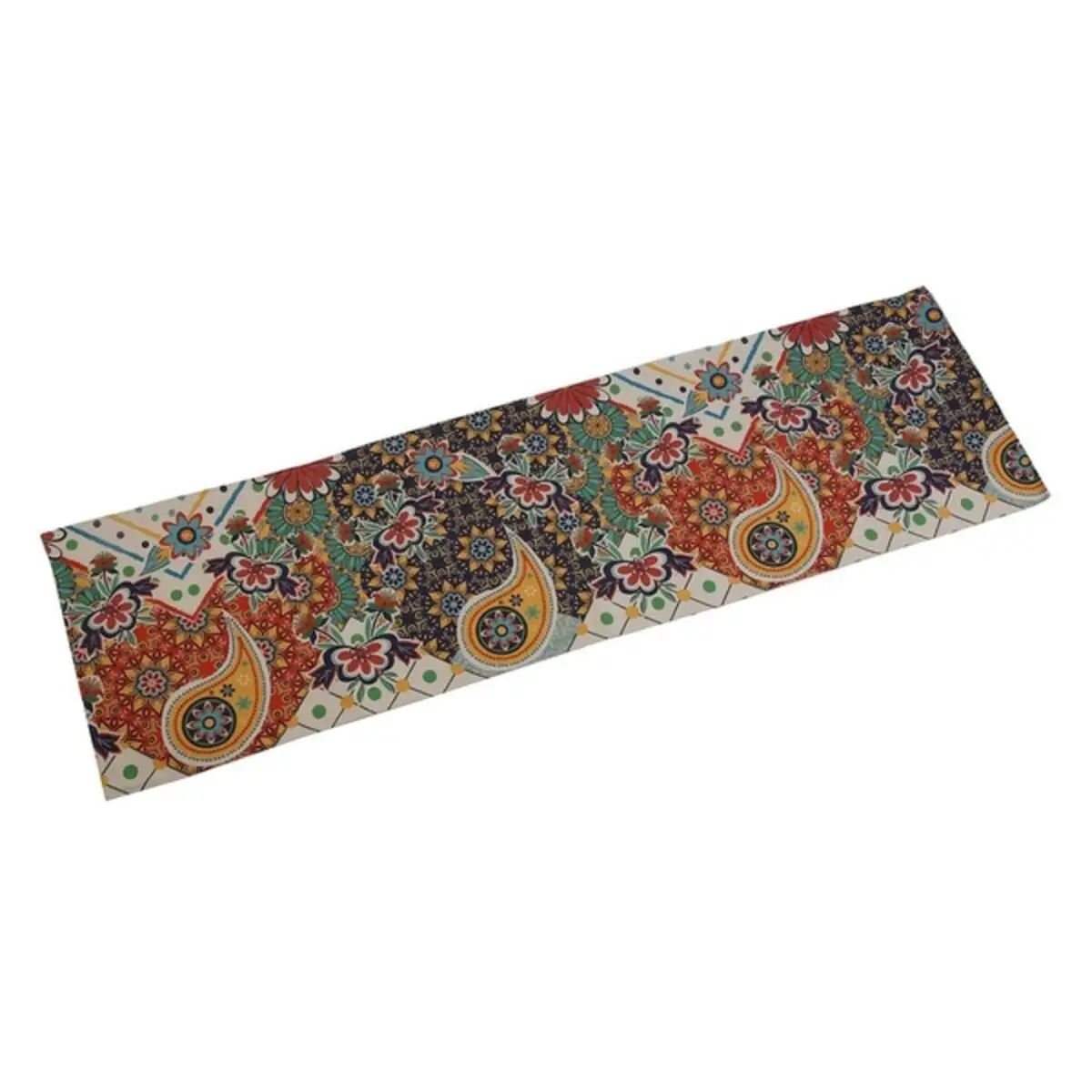 Chemin de table versa giardino multicolore polyester 44 5 x 0 5 x 154 cm_2135. Votre Destination de Choix: DIAYTAR SENEGAL - Où l'Authenticité Rencontre la Commodité. Faites l'expérience de magasiner en ligne pour des articles qui incarnent la richesse culturelle et la modernité du Sénégal.