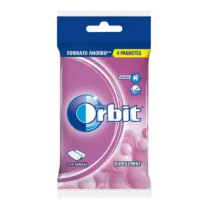 Chewing gum orbit bubblemint 4 x 14 g_9882. Bienvenue chez DIAYTAR SENEGAL - Où Chaque Produit a son Âme. Découvrez notre gamme et choisissez des articles qui résonnent avec votre personnalité et vos valeurs.