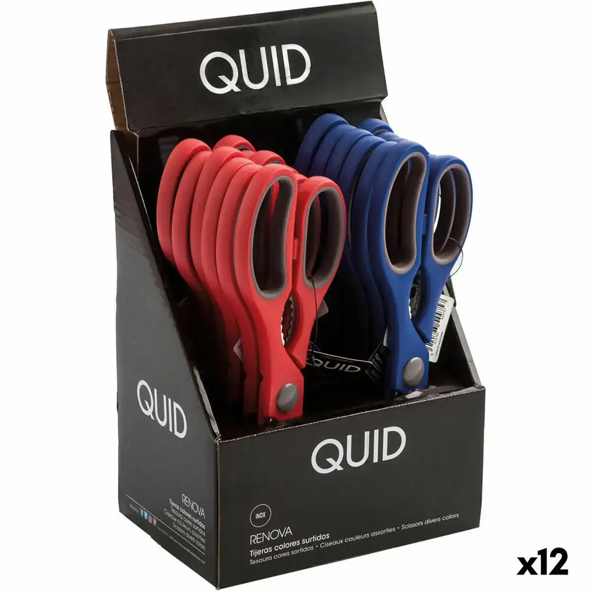 Ciseaux quid renova me tal pack 12x_2609. DIAYTAR SENEGAL - Où Choisir est une Célébration. Découvrez notre sélection de produits qui représentent la diversité et la joie du Sénégal, à chaque étape de votre vie.