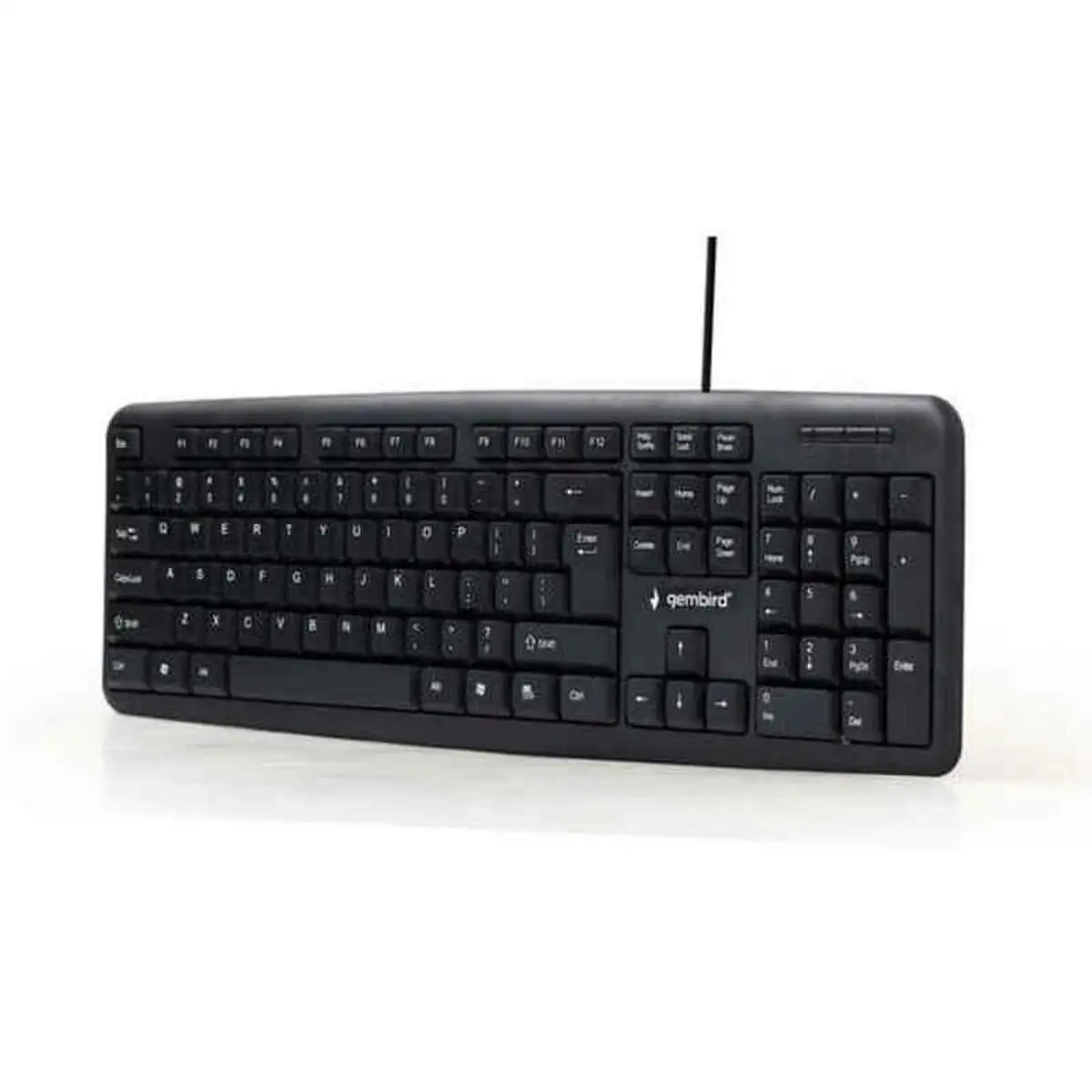 Clavier gembird kb u 103 es noir espagnol_9855. Bienvenue chez DIAYTAR SENEGAL - Où l'Authenticité Rencontre l'Accessibilité. Explorez notre sélection abordable et découvrez des articles qui incarnent l'essence du Sénégal.