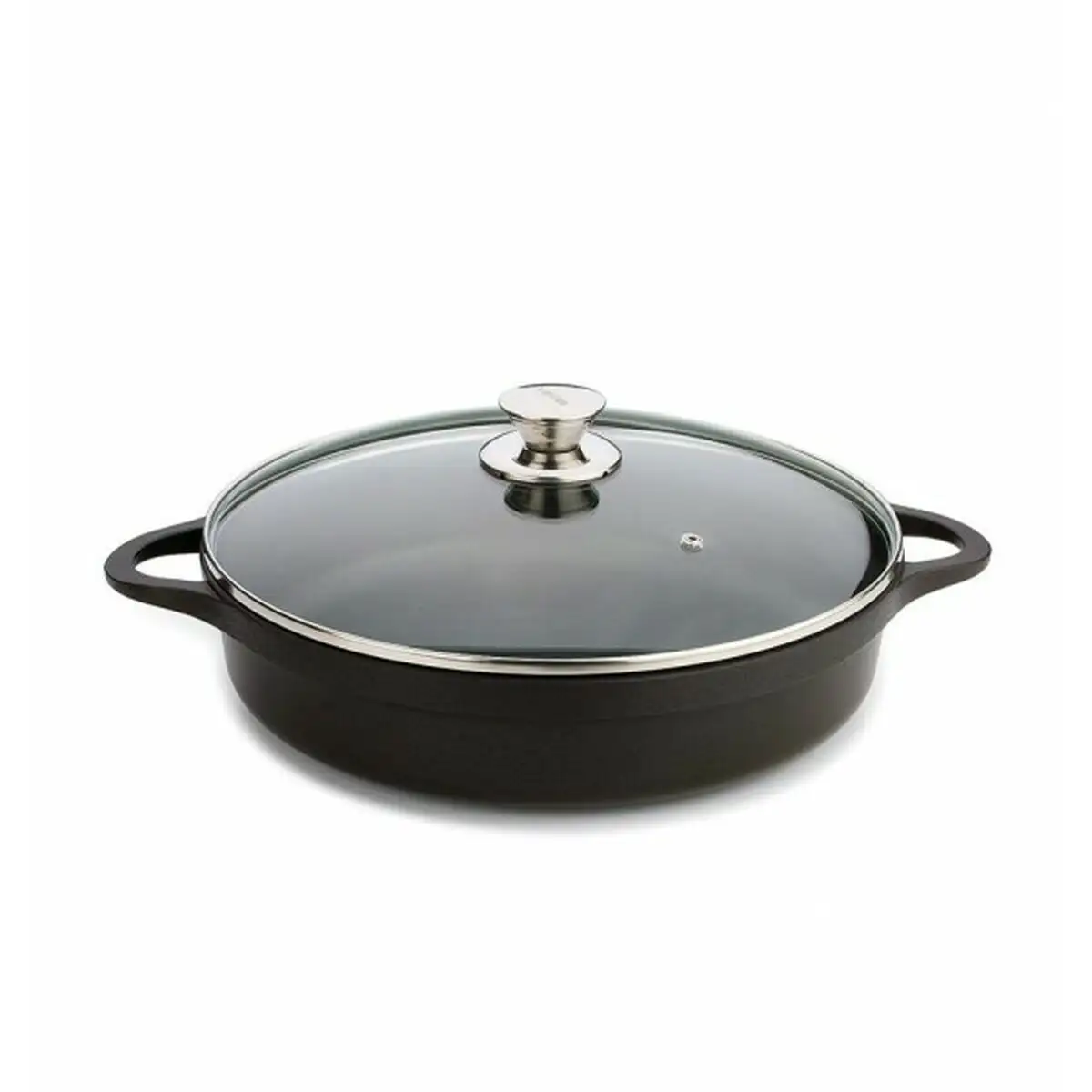 Cocotte valira noir ind 36cm ø 36 cm_8965. DIAYTAR SENEGAL - Où la Qualité et la Diversité Fusionnent. Explorez notre boutique en ligne pour découvrir une gamme variée de produits qui incarnent l'excellence et l'authenticité.