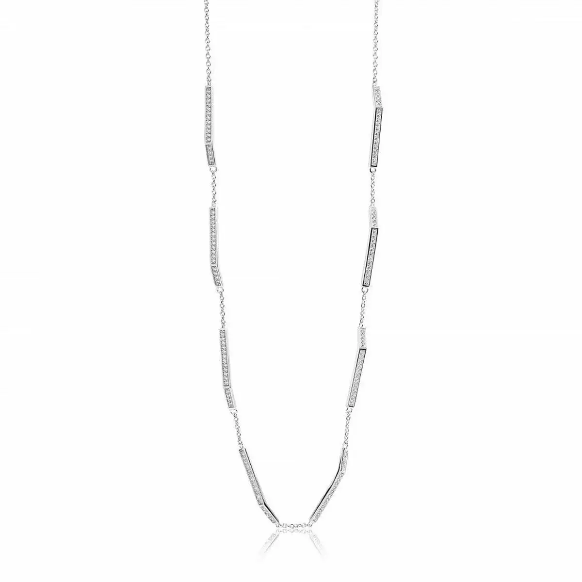 Collier femme sif jakobs c446 cz 35 cm_5399. Entrez dans l'Univers de DIAYTAR SENEGAL - Où Chaque Produit a sa Place. Explorez nos rayons virtuels et choisissez des articles qui s'intègrent parfaitement à votre style de vie.