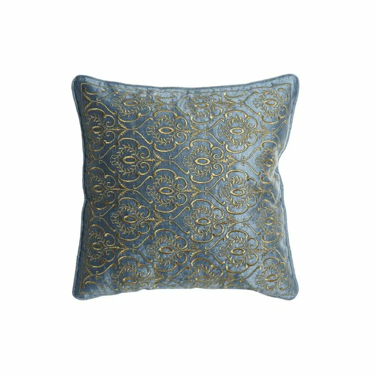 Coussin dkd home decor 8424001850389 bleu dore 45 x 10 x 45 cm_3120. Bienvenue sur DIAYTAR SENEGAL - Où Choisir est un Voyage Passionnant. Plongez dans notre catalogue et trouvez des produits qui révèlent la diversité et la beauté du Sénégal.