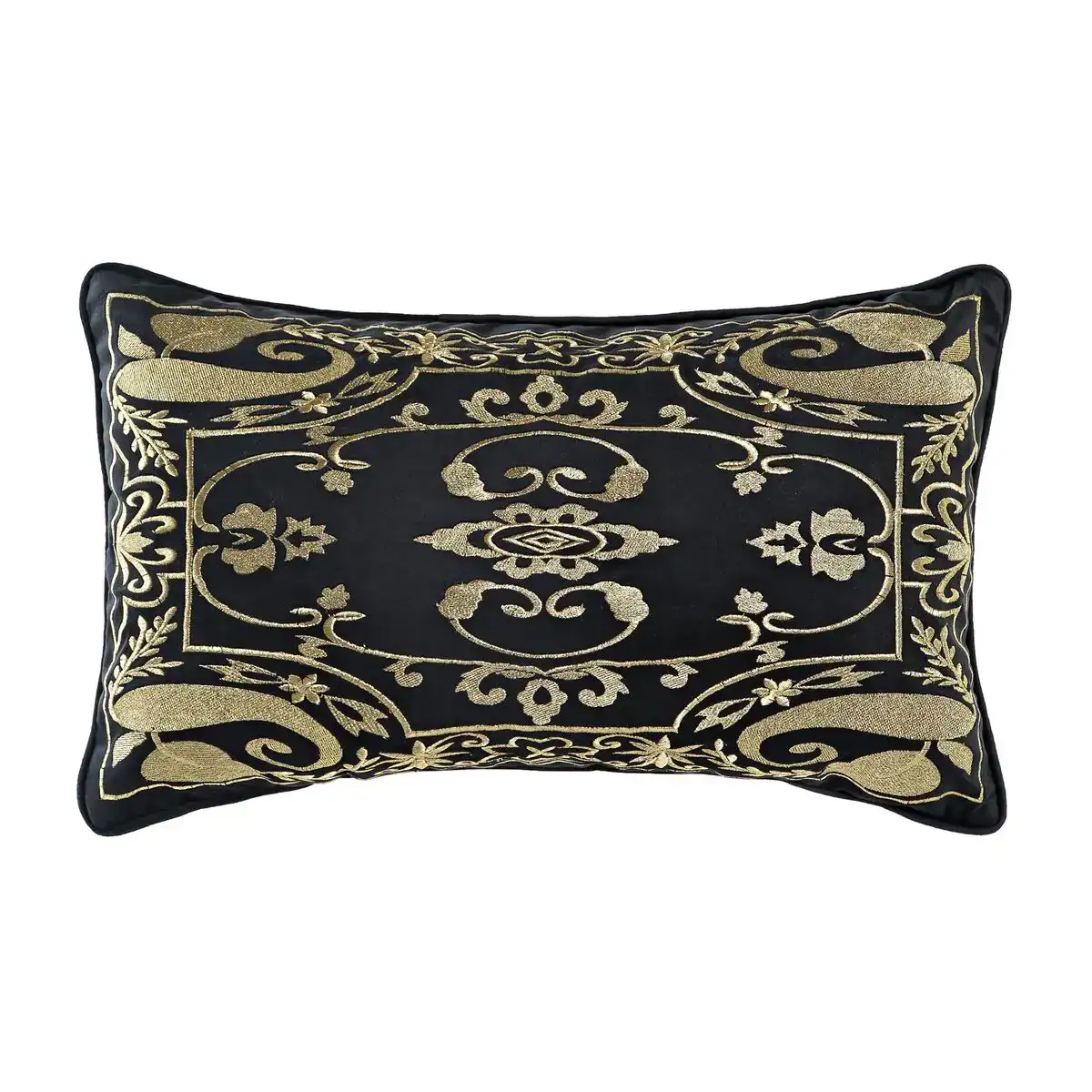 Coussin dkd home decor noir 50 x 10 x 30 cm arabe_1658. DIAYTAR SENEGAL - Votre Destination pour un Shopping Inoubliable. Naviguez à travers notre catalogue et choisissez des produits qui vous marquent par leur originalité.