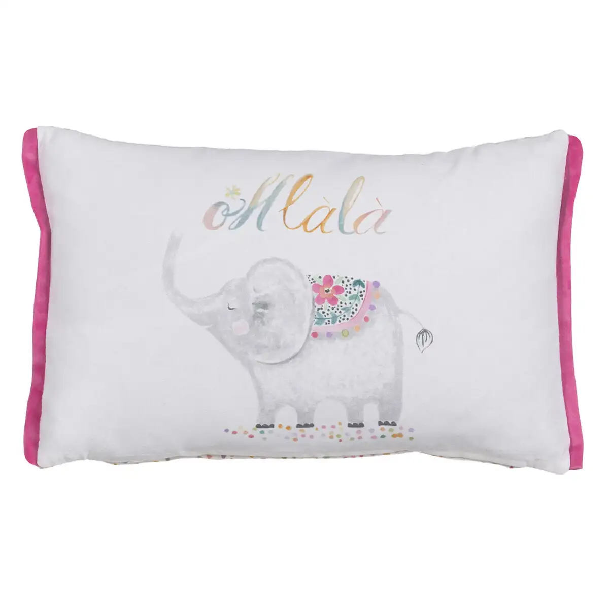 Coussin enfant ele phant 100 coton 45 x 30 cm_4879. Bienvenue chez DIAYTAR SENEGAL - Votre Plateforme Shopping pour Tous. Découvrez un large éventail de produits qui célèbrent la diversité et la beauté du Sénégal.