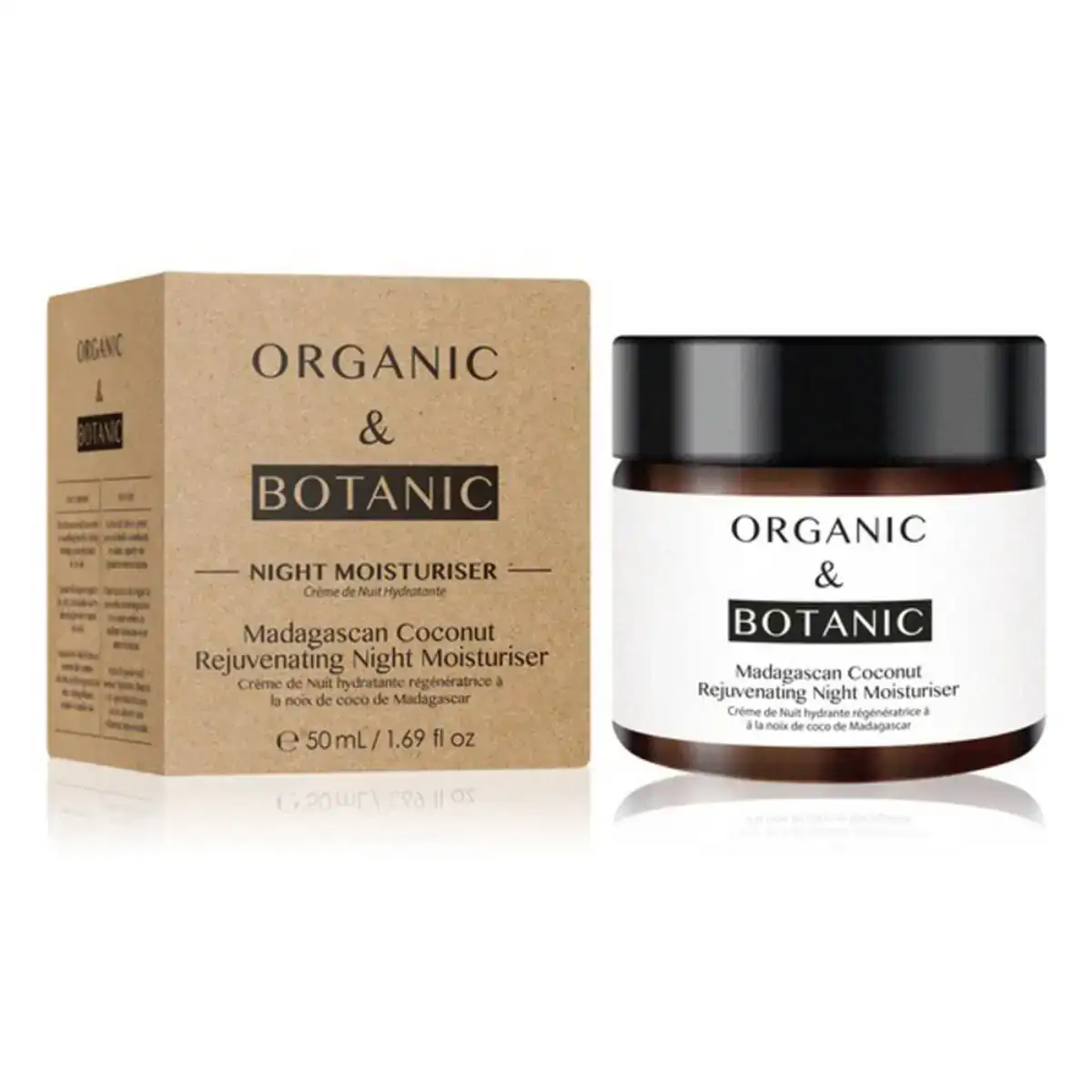Cre me de nuit coco de madagascar bio botanique 50 ml_4734. DIAYTAR SENEGAL - Où Choisir Devient une Expression de Soi. Découvrez notre boutique en ligne et trouvez des articles qui révèlent votre personnalité et votre style.