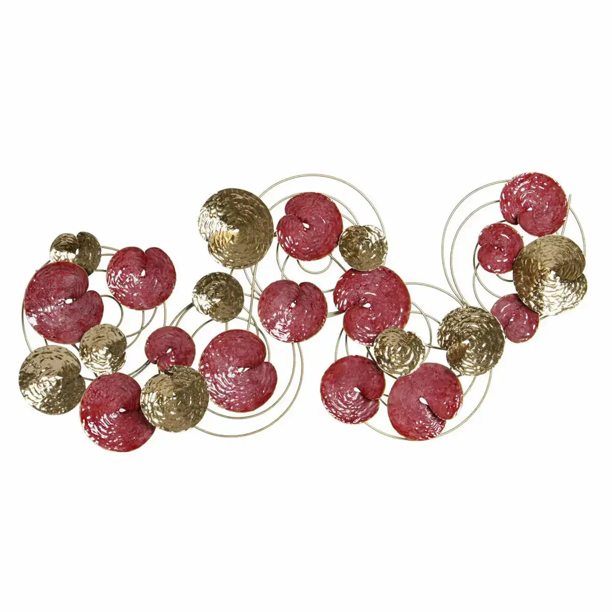 De coration murale dkd home decor me tal cercles 90 x 7 x 43 cm_7586. Bienvenue chez DIAYTAR SENEGAL - Où Chaque Produit a son Âme. Découvrez notre gamme et choisissez des articles qui résonnent avec votre personnalité et vos valeurs.