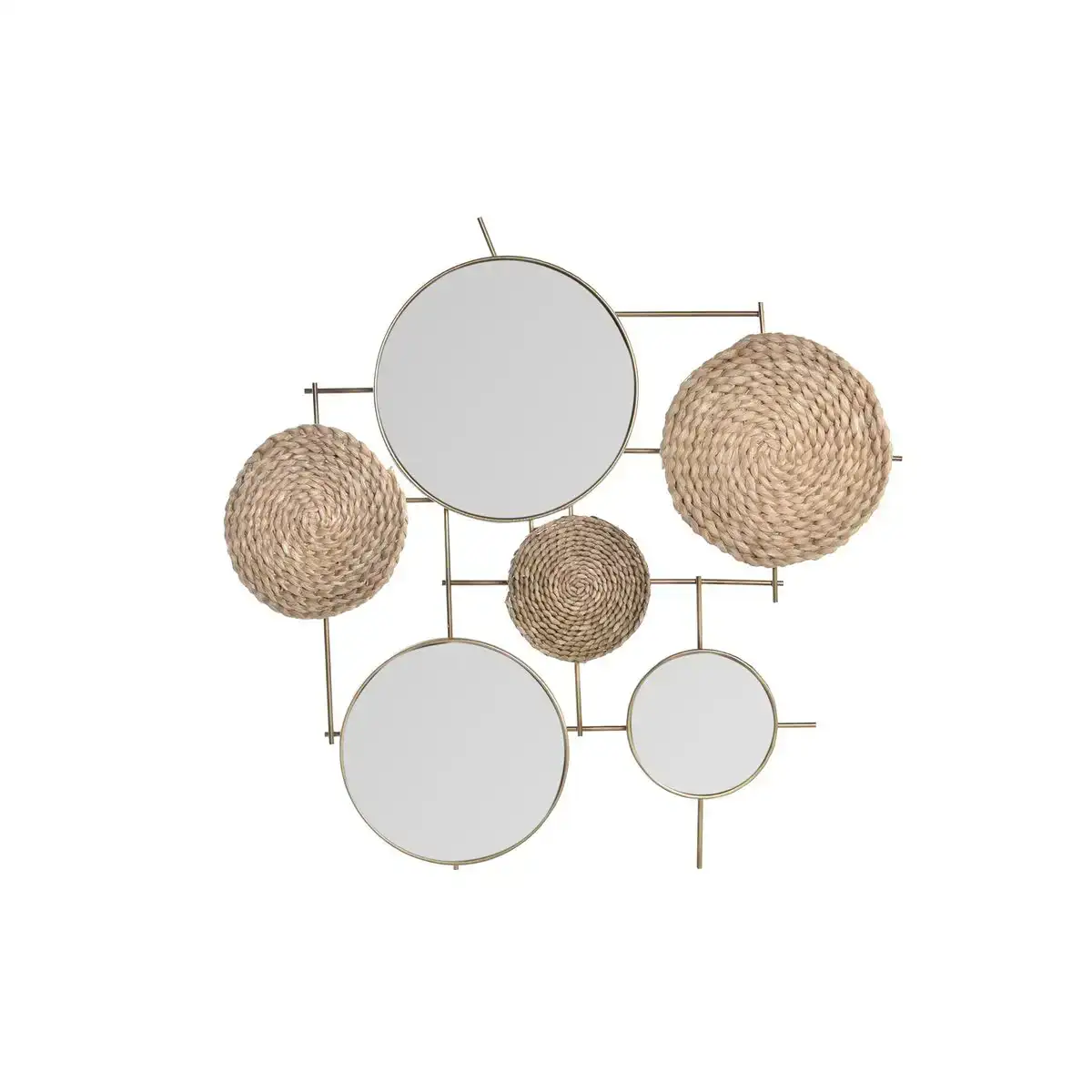 De coration murale dkd home decor miroir me tal naturel fibre de cuivre marron 72 x 3 5 x 74 cm_3514. DIAYTAR SENEGAL - L'Essence de la Tradition et de la Modernité réunies. Explorez notre plateforme en ligne pour trouver des produits authentiques du Sénégal, tout en découvrant les dernières tendances du monde moderne.