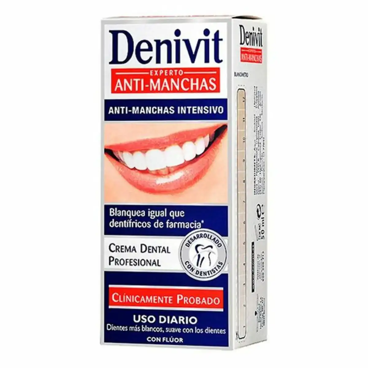 Dentifrice anti taches denivit 50 ml 50 ml_3241. DIAYTAR SENEGAL - Votre Passage vers la Découverte. Explorez notre boutique en ligne pour trouver des trésors qui vous attendent, du traditionnel à l'avant-garde.
