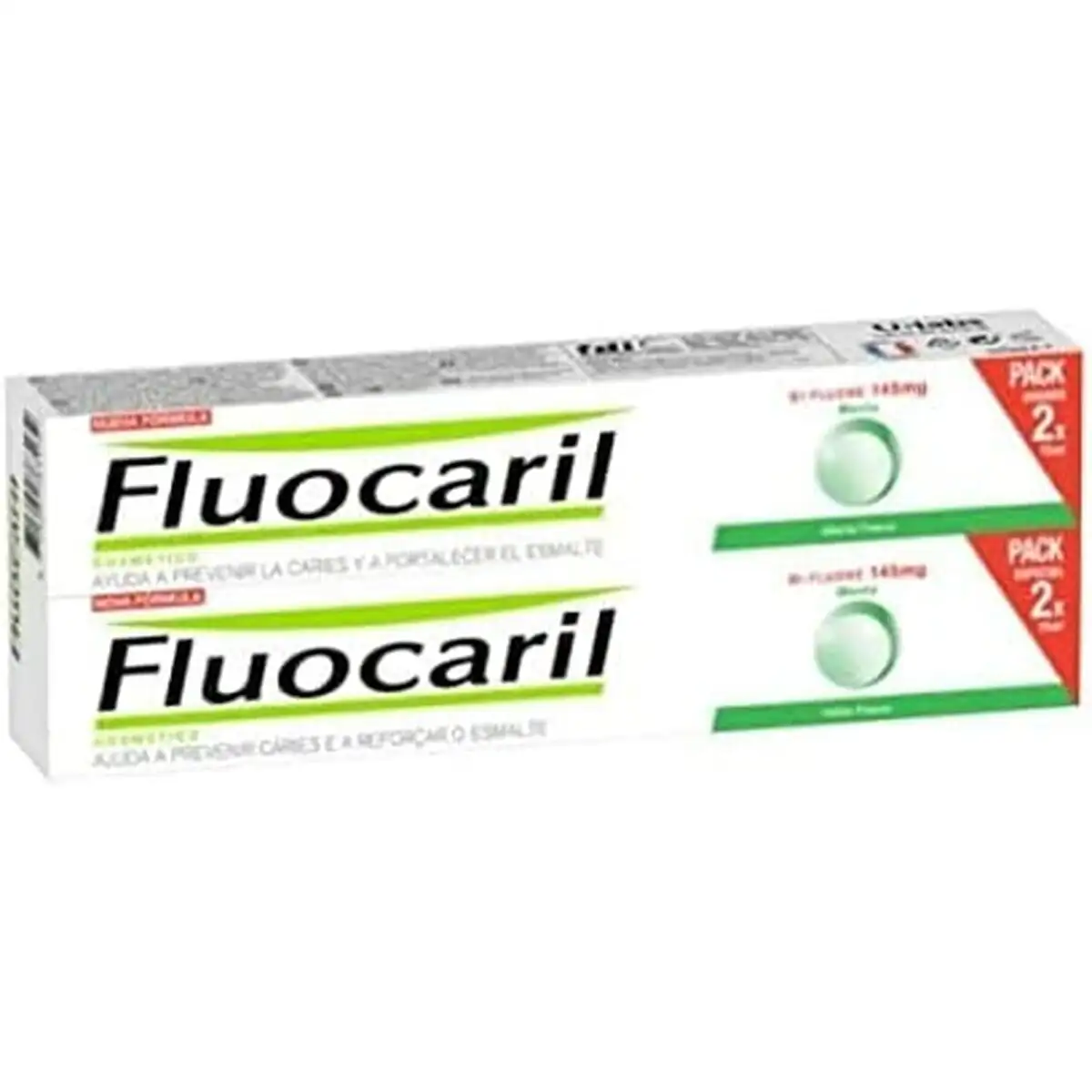 Dentifrice fluocaril bi fluore 2 x 75 ml_5595. DIAYTAR SENEGAL - L'Art de Vivre l'Élégance Accessible. Parcourez notre gamme variée et choisissez des produits qui ajoutent une touche de sophistication à votre style.